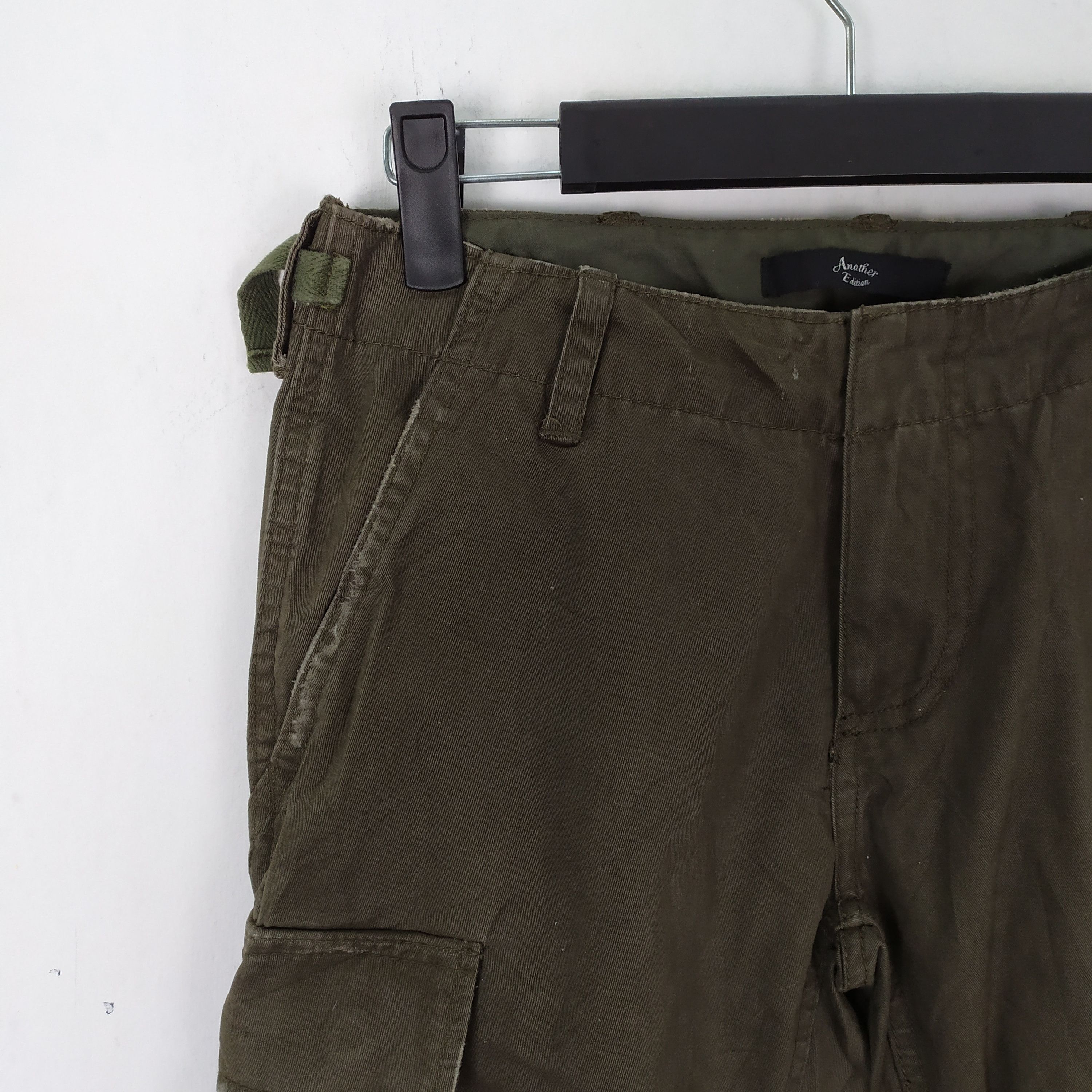Another Influence × Japanese Brand × Seditionaries Another Edition Cropped / Short Cargo Pants Utility pant Size US 26 / EU 42 - 3 Thumbnail