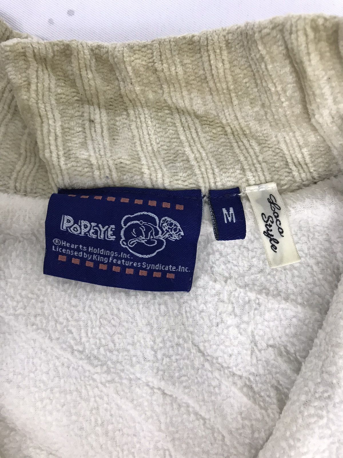 Cartoon Network Popeye Cartoon Character Sweatshirt Jacket Wool Size US M / EU 48-50 / 2 - 6 Thumbnail