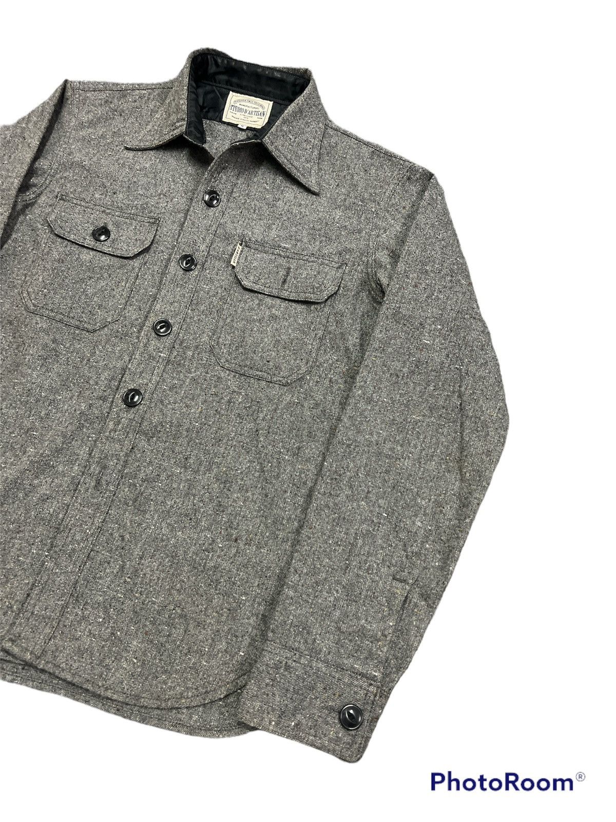 Japanese Brand × Studio D'Artisan Studio D’Artisan Work Shirt Westerns Duck Goods made japan Size US S / EU 44-46 / 1 - 2 Thumbnail