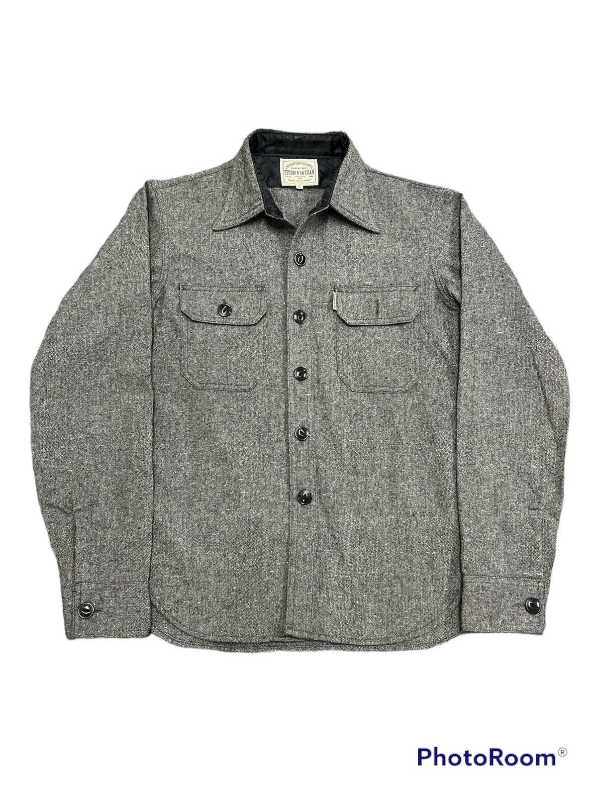 Japanese Brand × Studio D'Artisan Studio D’Artisan Work Shirt Westerns Duck Goods made japan Size US S / EU 44-46 / 1 - 1 Thumbnail