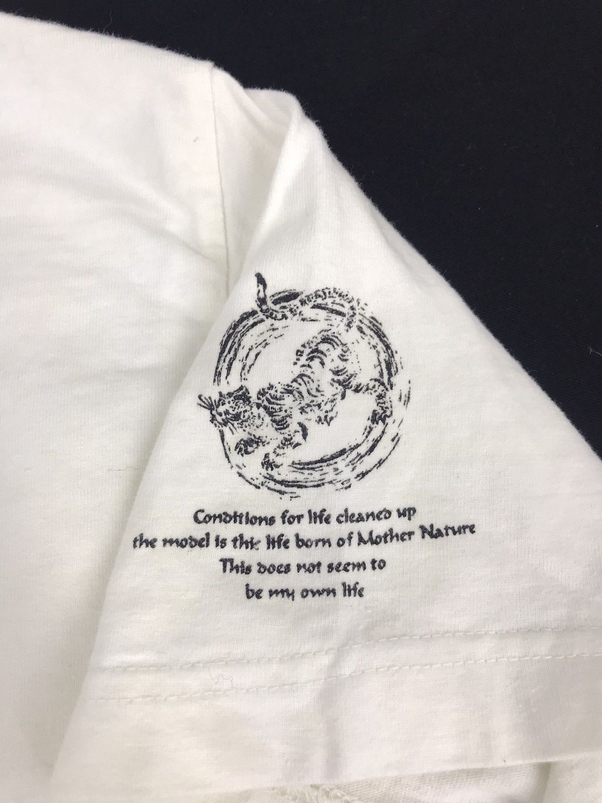 Hall Of Fame Vintage Hall of Fame Blessed the God Tiger Printed Tee Size US M / EU 48-50 / 2 - 6 Thumbnail