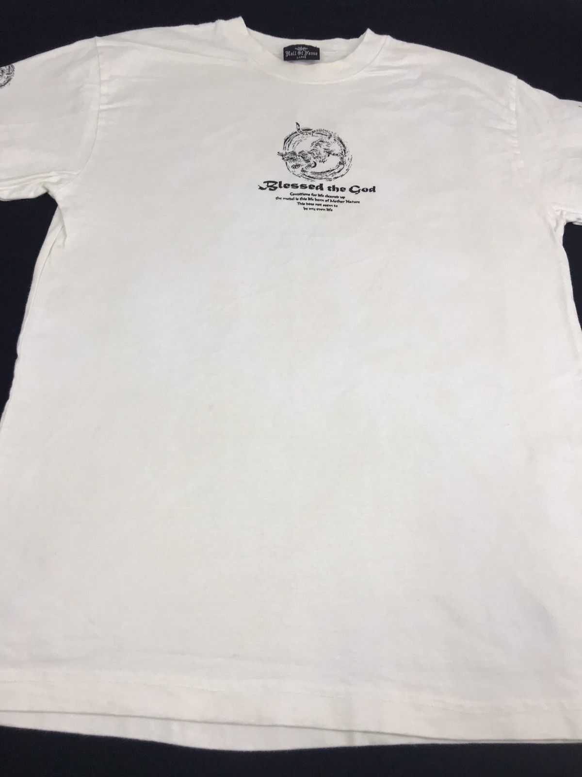 Hall Of Fame Vintage Hall of Fame Blessed the God Tiger Printed Tee Size US M / EU 48-50 / 2 - 8 Thumbnail