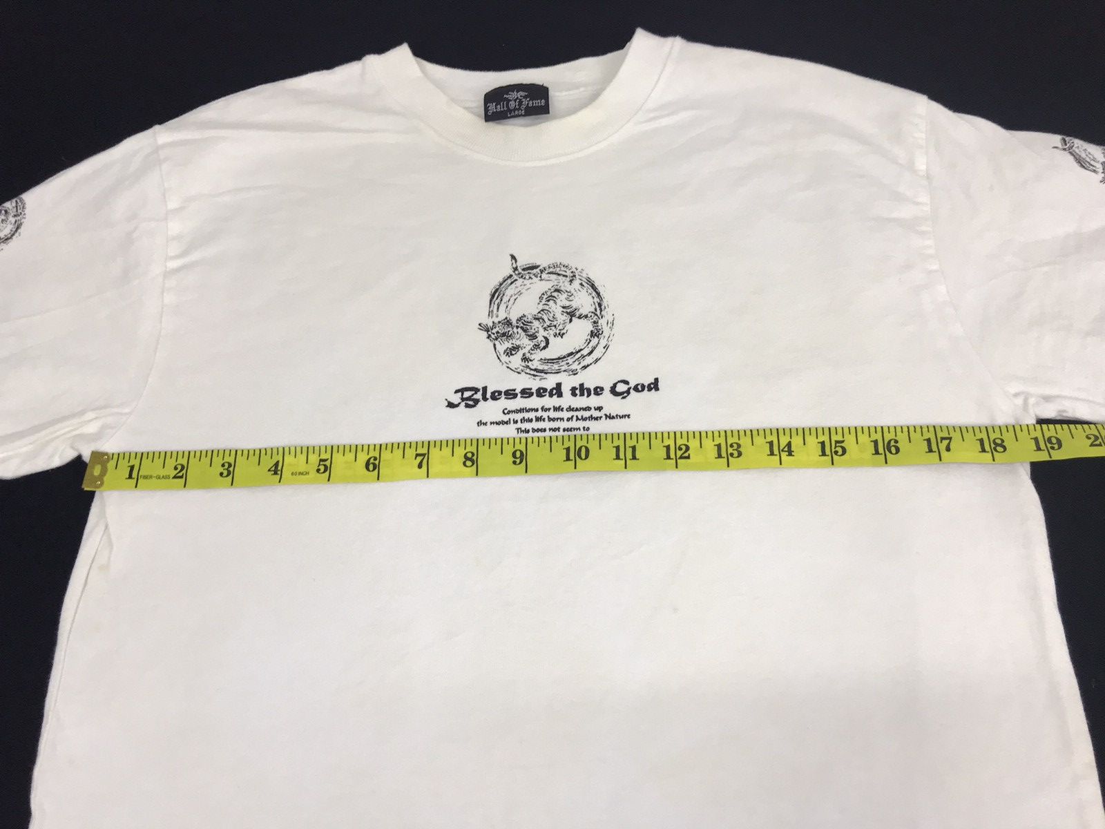 Hall Of Fame Vintage Hall of Fame Blessed the God Tiger Printed Tee Size US M / EU 48-50 / 2 - 10 Thumbnail