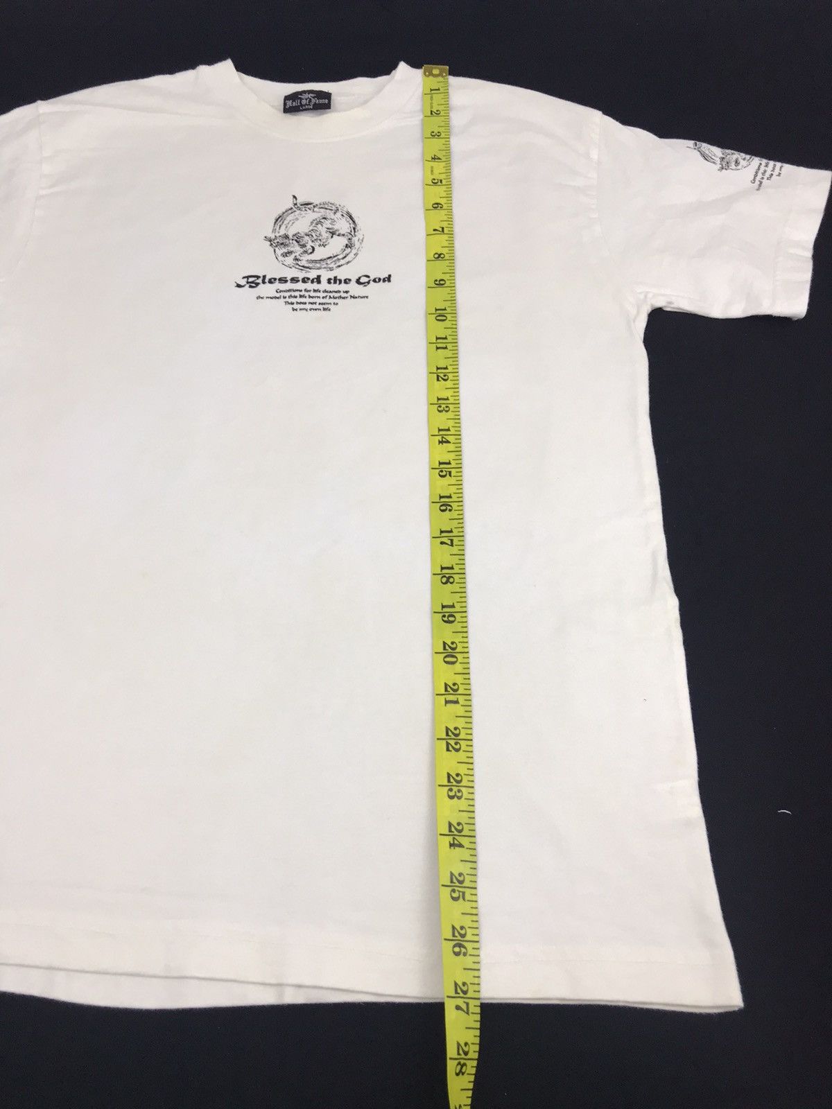 Hall Of Fame Vintage Hall of Fame Blessed the God Tiger Printed Tee Size US M / EU 48-50 / 2 - 11 Thumbnail