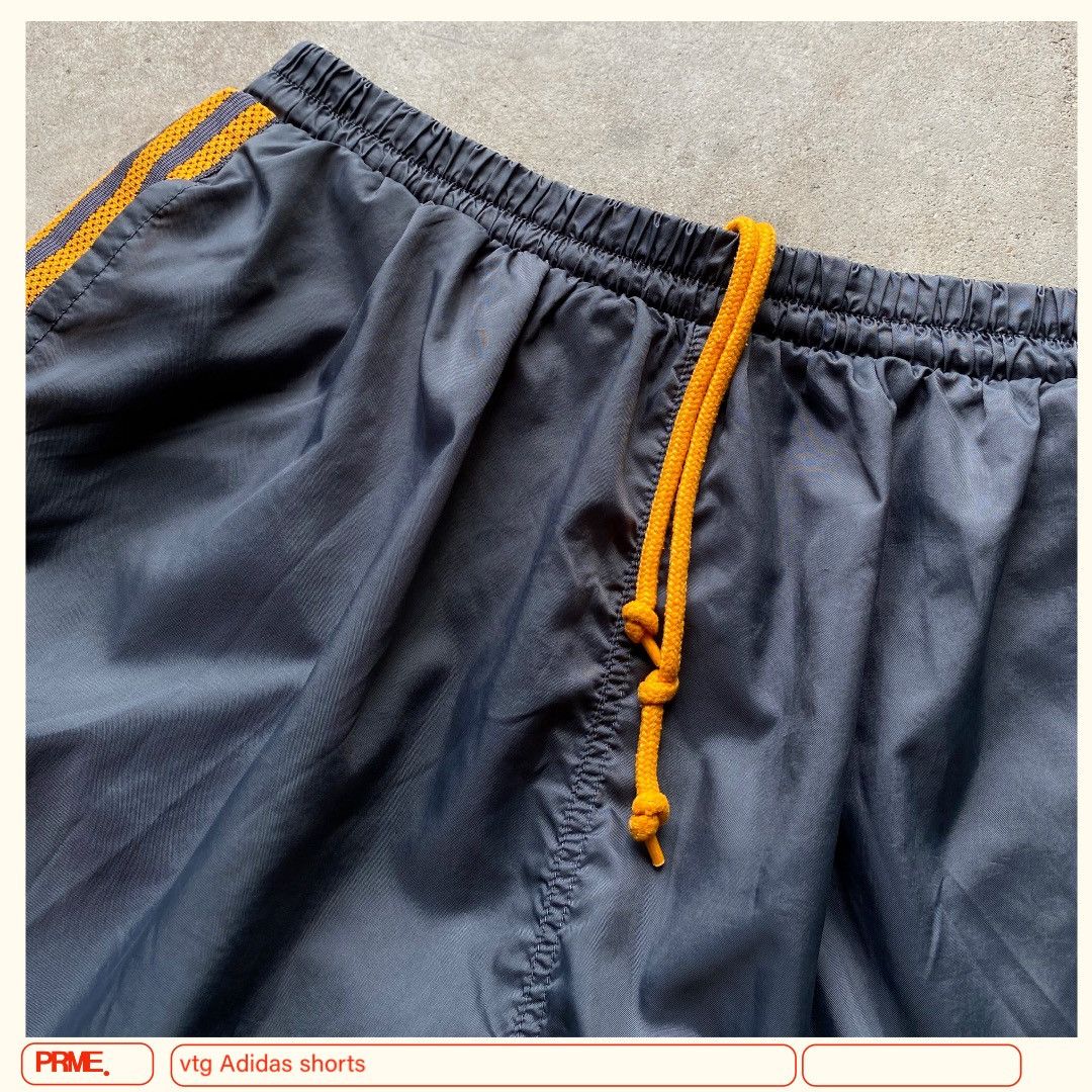 Adidas × Vintage vintage Y2K ADIDAS Nylon Stripes Trunk shorts Size US 31 - 12 Thumbnail