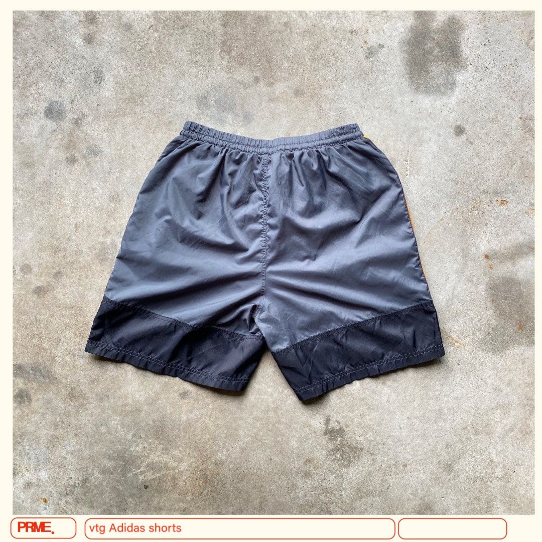 Adidas × Vintage vintage Y2K ADIDAS Nylon Stripes Trunk shorts Size US 31 - 14 Thumbnail