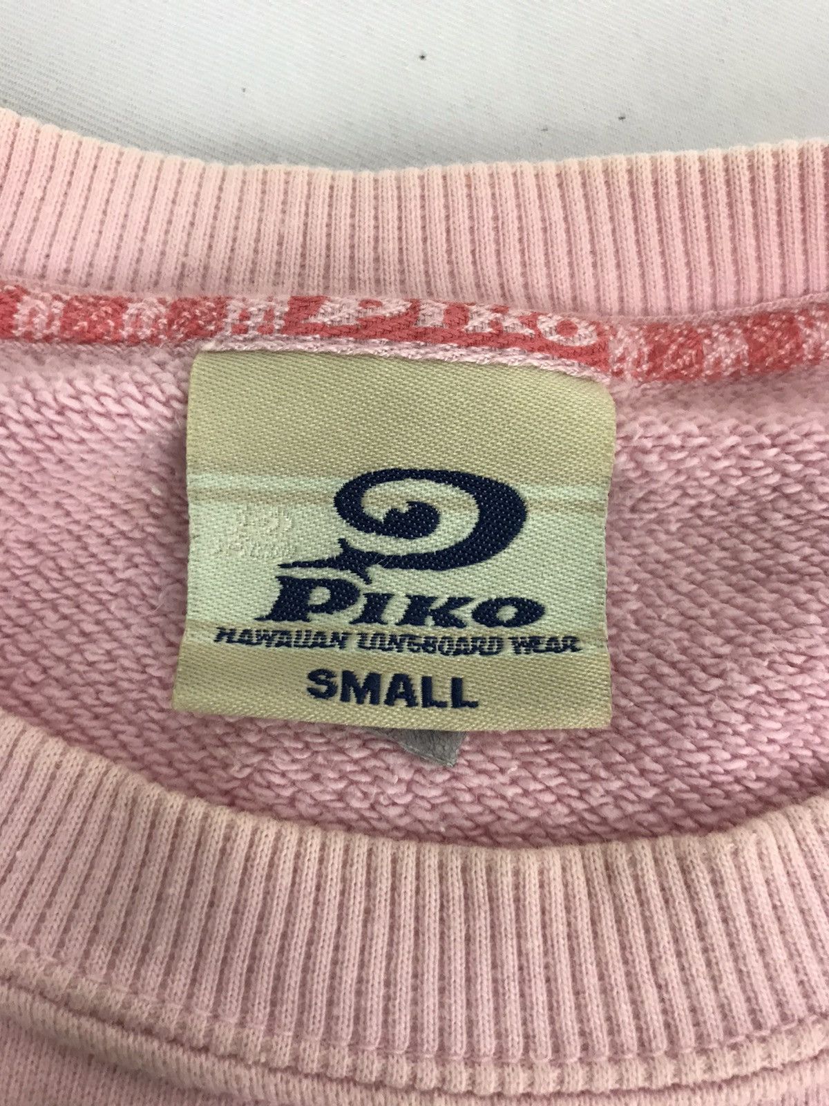 Vintage Vintage Piko Hawaiian Longboard Surf Sweatshirt Pull Over Size S / US 4 / IT 40 - 4 Thumbnail