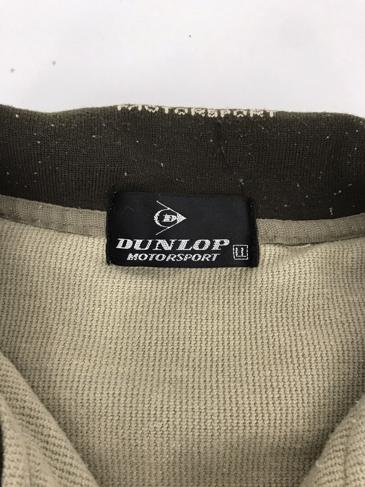 Dunlop × Vintage Vintage Dunlop Sweatshirt Single Pocket Half Zip Style Size US L / EU 52-54 / 3 - 4 Thumbnail