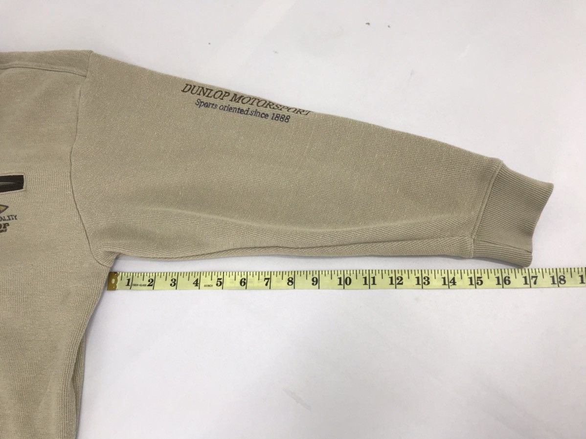 Dunlop × Vintage Vintage Dunlop Sweatshirt Single Pocket Half Zip Style Size US L / EU 52-54 / 3 - 10 Thumbnail