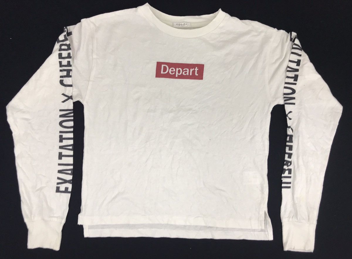 Japanese Brand C.O.L.Z.A Depart Box Logo Exaltation X Cheerful Simple Size S / US 4 / IT 40 - 1 Thumbnail