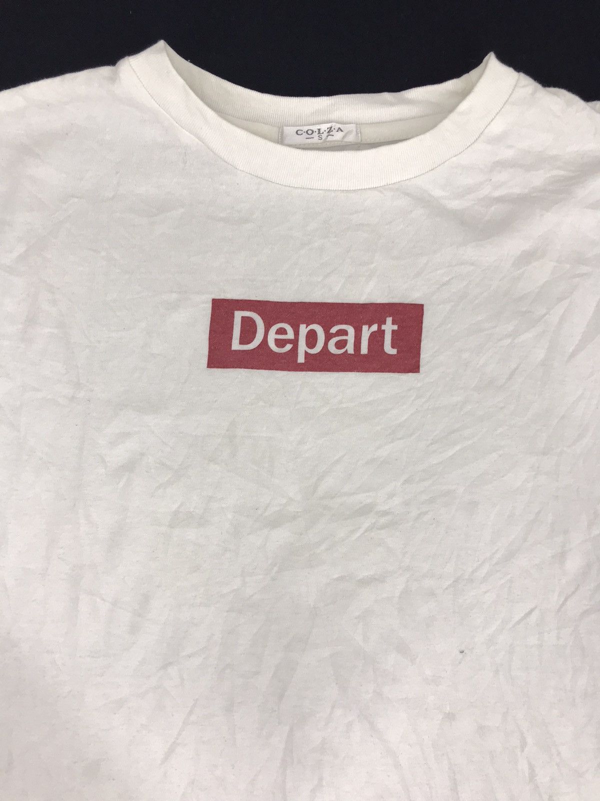 Japanese Brand C.O.L.Z.A Depart Box Logo Exaltation X Cheerful Simple Size S / US 4 / IT 40 - 2 Thumbnail