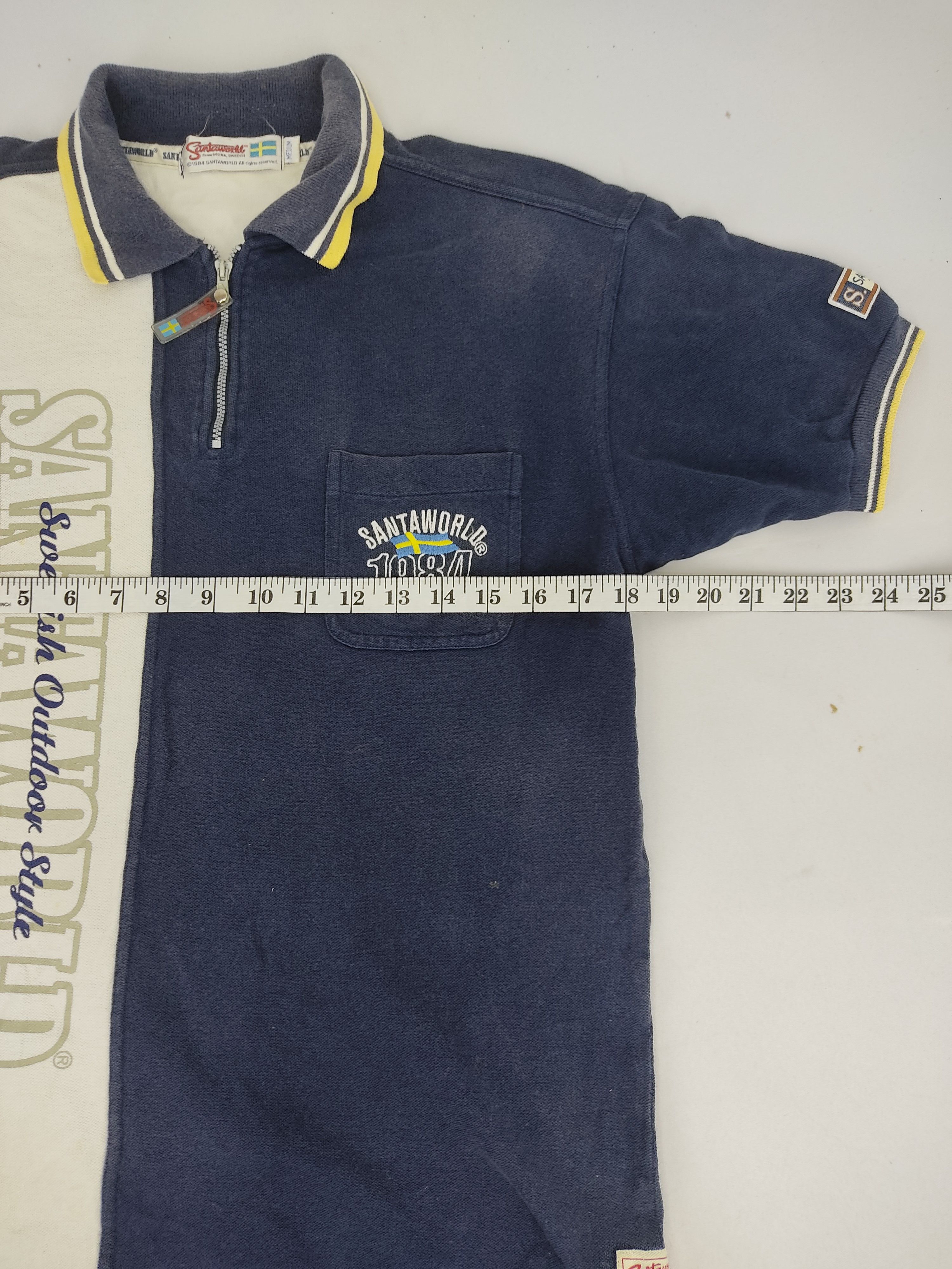 Vintage Vintage Santa World Santa's 365 Days Polo Tee T-shirt Size US M / EU 48-50 / 2 - 8 Thumbnail