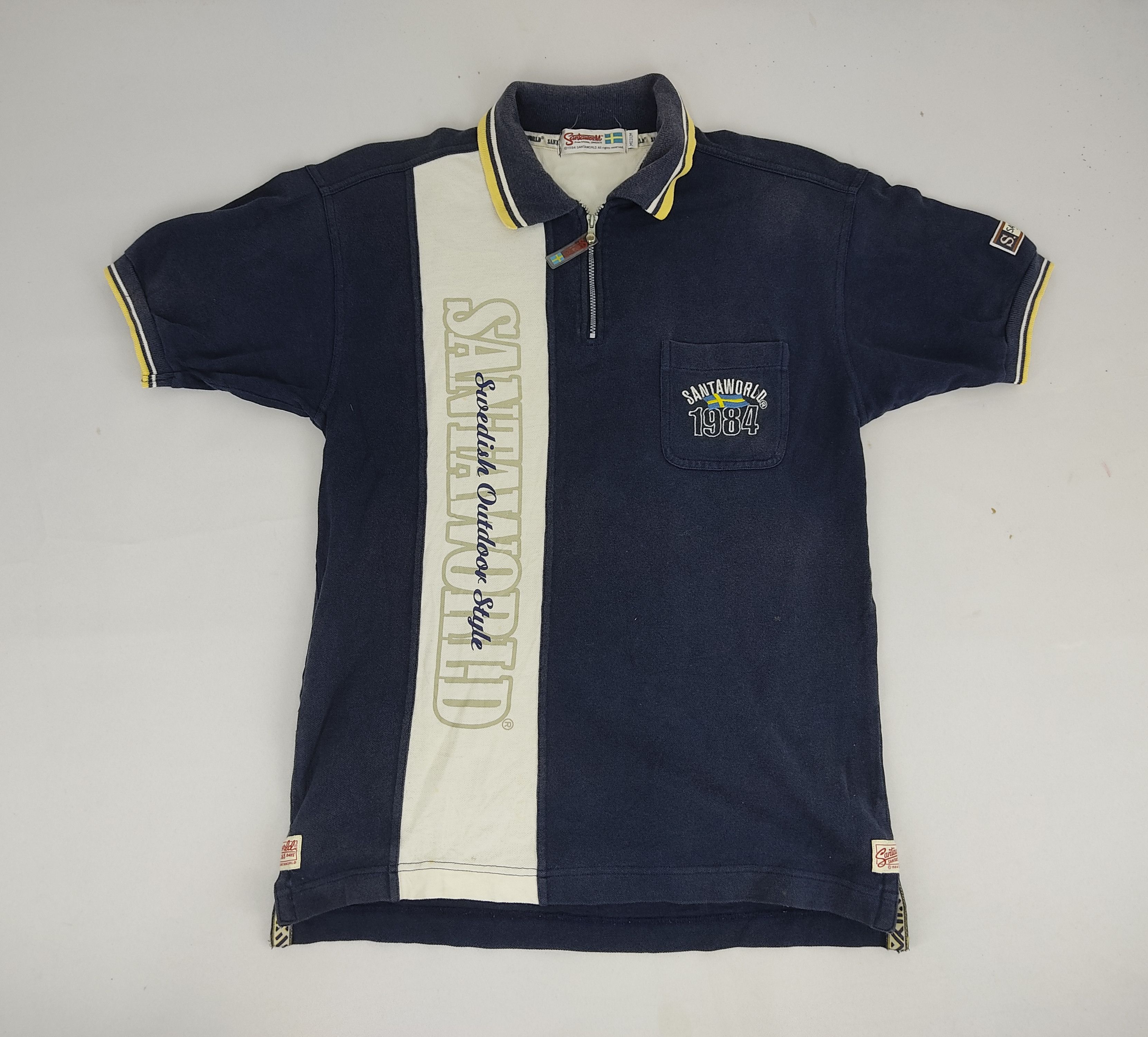 Vintage Vintage Santa World Santa's 365 Days Polo Tee Tshirt Grailed