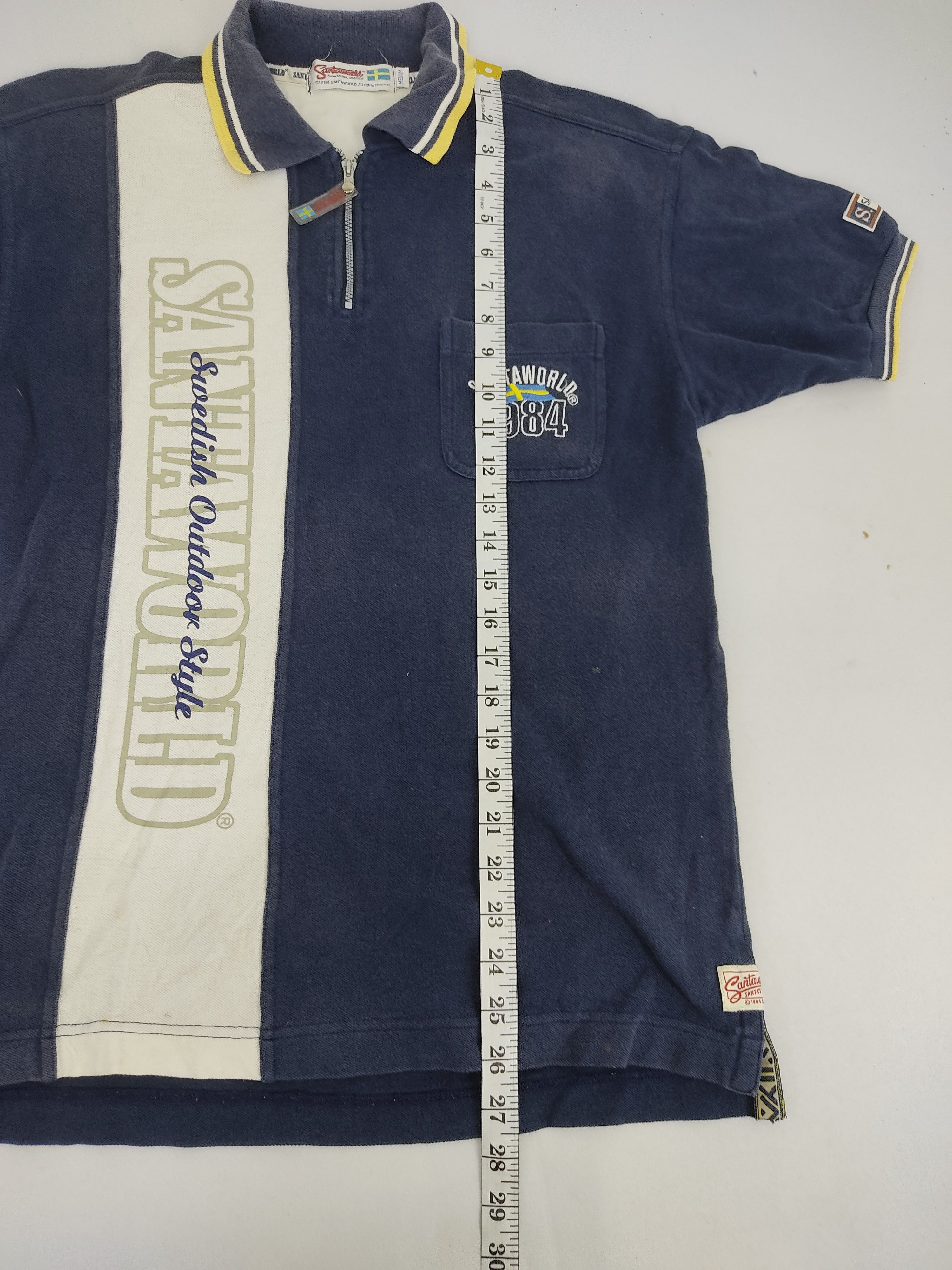 Vintage Vintage Santa World Santa's 365 Days Polo Tee T-shirt Size US M / EU 48-50 / 2 - 9 Thumbnail