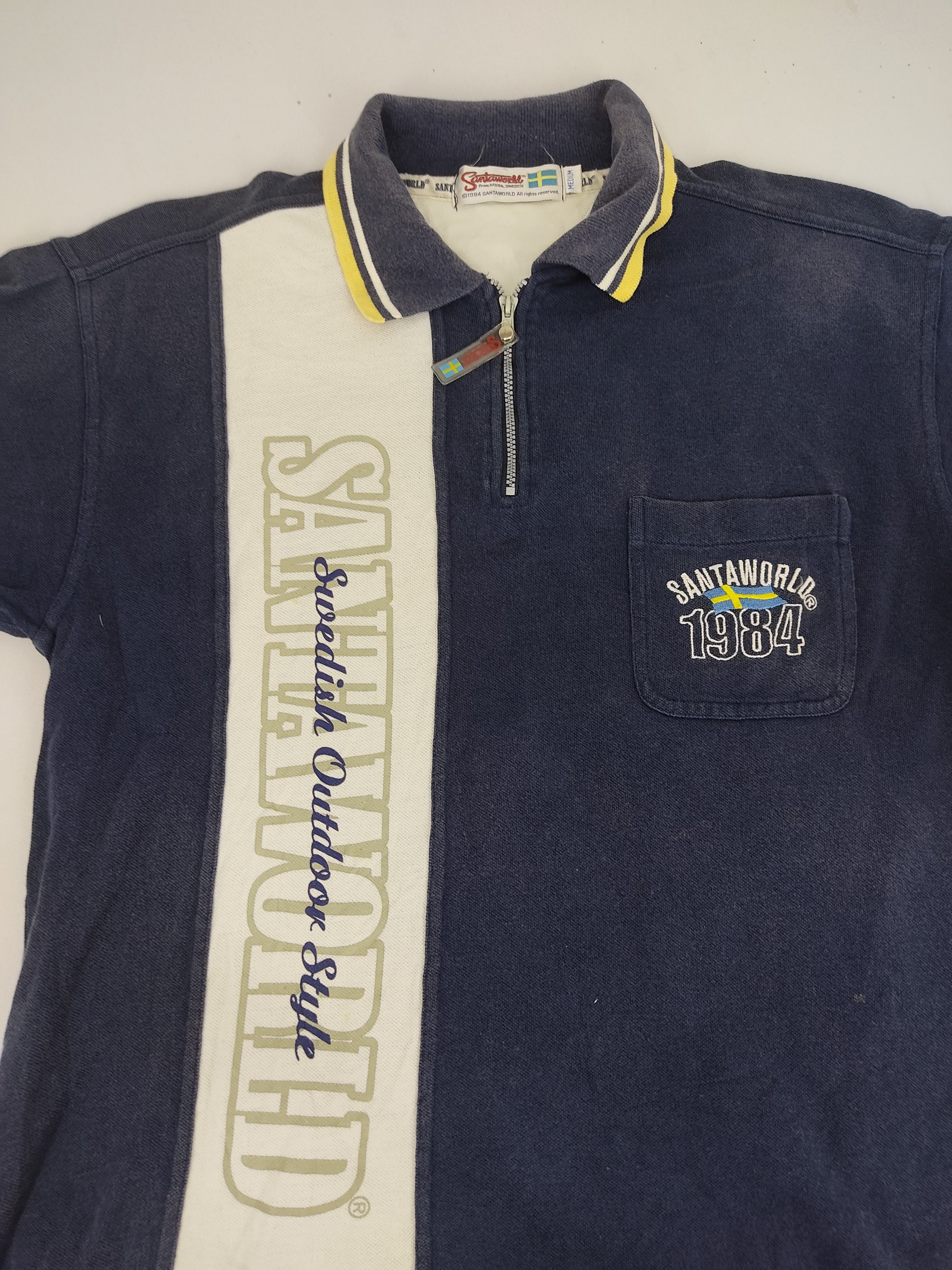 Vintage Vintage Santa World Santa's 365 Days Polo Tee T-shirt Size US M / EU 48-50 / 2 - 3 Thumbnail
