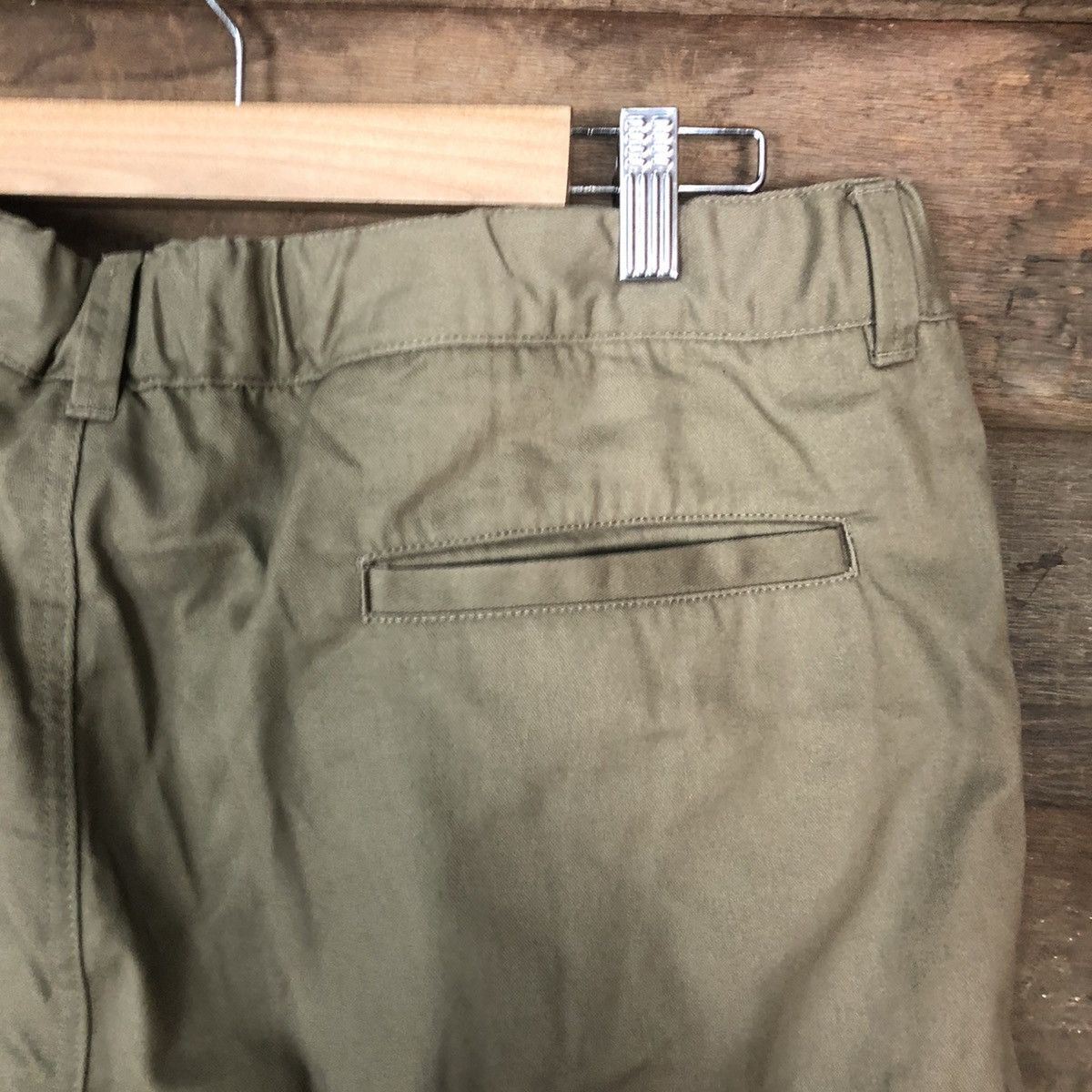 Japanese Brand DL Japan multipocket tactical Brown Cargo Pants #2390 Size US 35 - 14 Thumbnail
