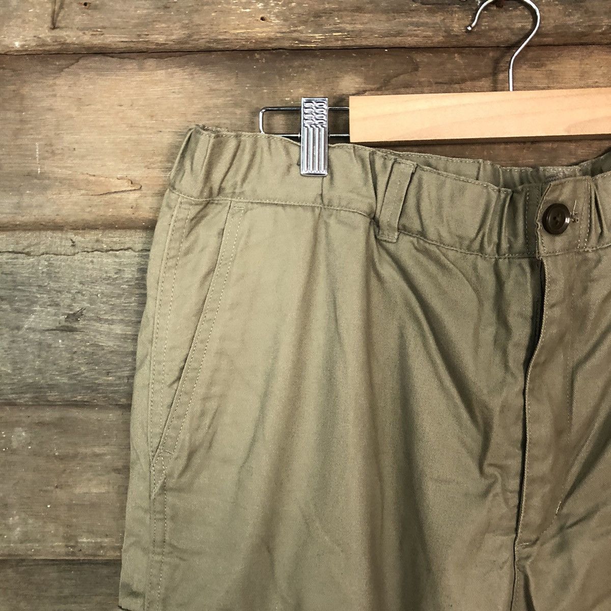 Japanese Brand DL Japan multipocket tactical Brown Cargo Pants #2390 Size US 35 - 4 Thumbnail