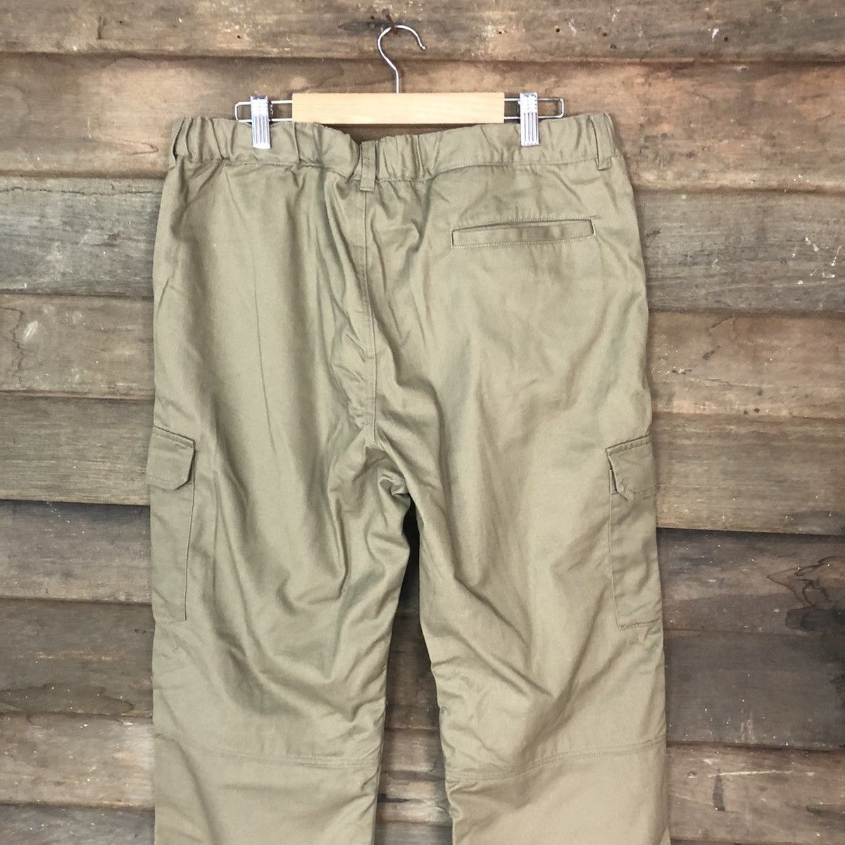 Japanese Brand DL Japan multipocket tactical Brown Cargo Pants #2390 Size US 35 - 12 Thumbnail