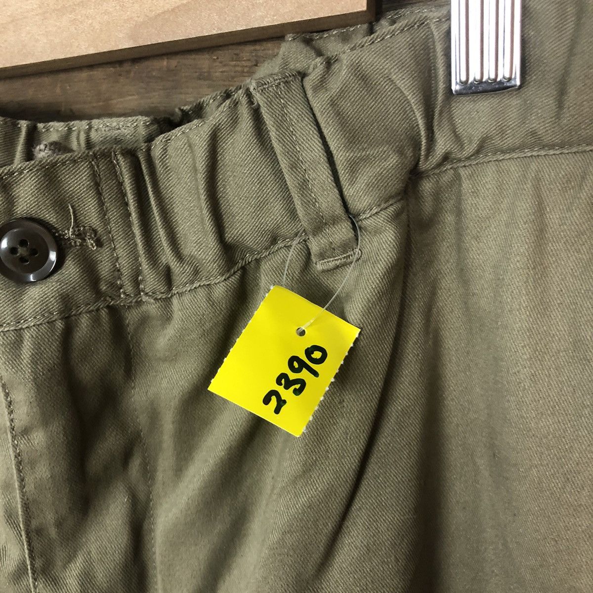 Japanese Brand DL Japan multipocket tactical Brown Cargo Pants #2390 Size US 35 - 10 Thumbnail