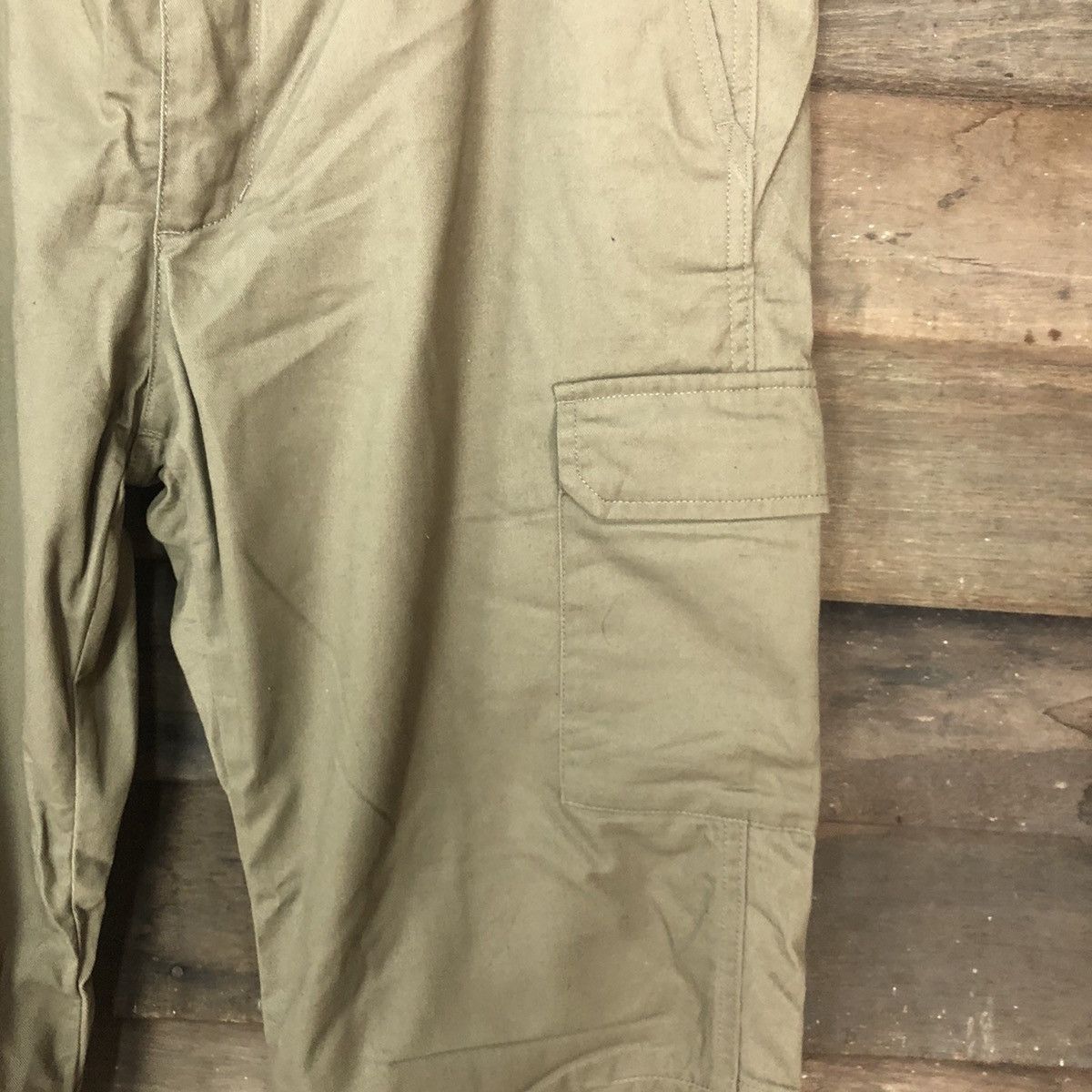 Japanese Brand DL Japan multipocket tactical Brown Cargo Pants #2390 Size US 35 - 7 Thumbnail