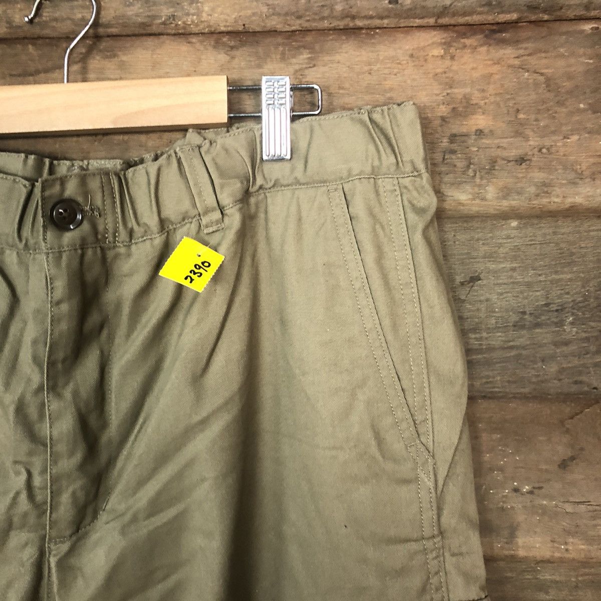 Japanese Brand DL Japan multipocket tactical Brown Cargo Pants #2390 Size US 35 - 5 Thumbnail