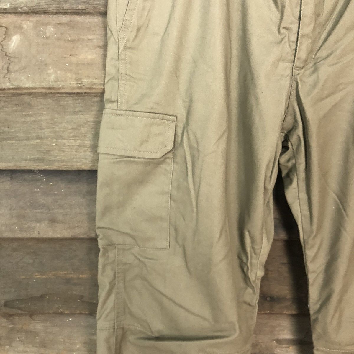 Japanese Brand DL Japan multipocket tactical Brown Cargo Pants #2390 Size US 35 - 6 Thumbnail