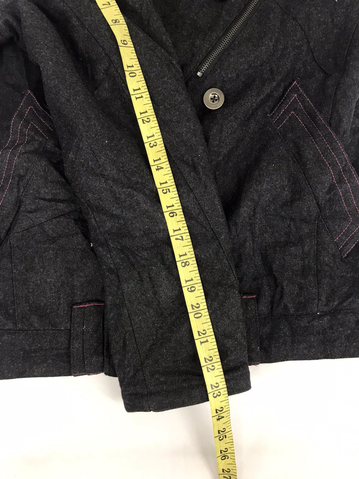 Japanese Brand Double Breast Punk Rock Motorcycle Biker Jacket Coat Padded Size US M / EU 48-50 / 2 - 9 Thumbnail