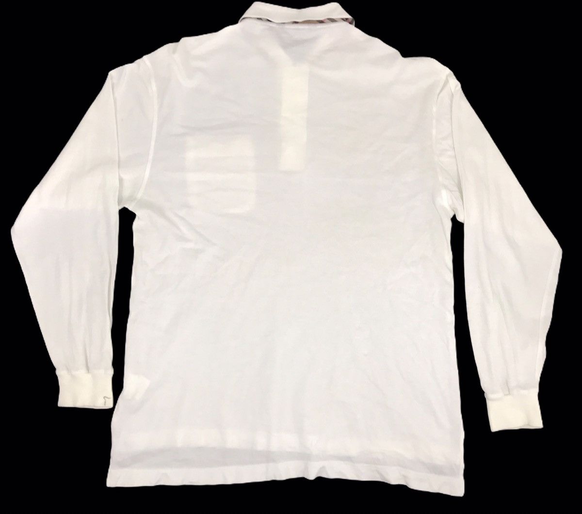 Burberry × Burberry Prorsum × Vintage Vintage Burberry Golf Longsleeve Polo Tee Size US M / EU 48-50 / 2 - 2 Thumbnail