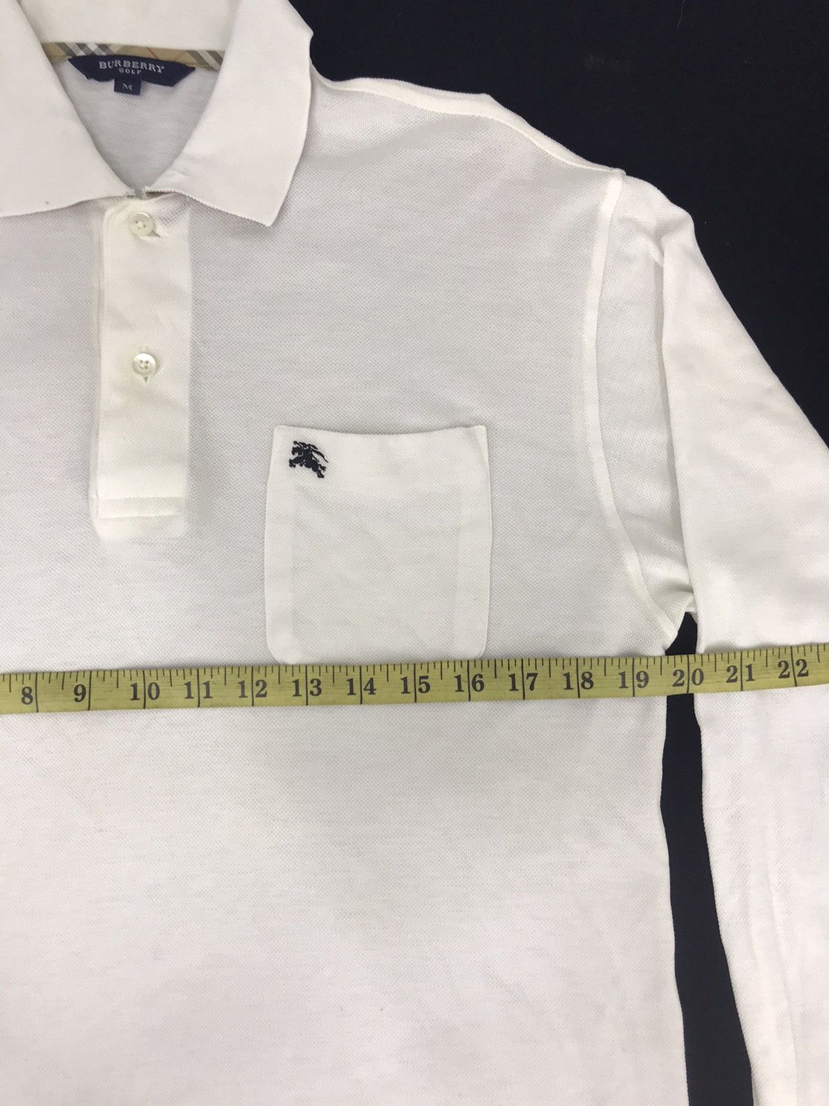 Burberry × Burberry Prorsum × Vintage Vintage Burberry Golf Longsleeve Polo Tee Size US M / EU 48-50 / 2 - 5 Thumbnail