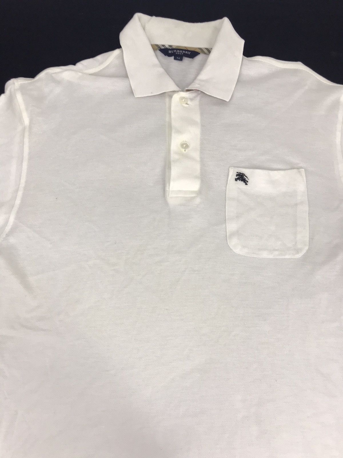 Burberry × Burberry Prorsum × Vintage Vintage Burberry Golf Longsleeve Polo Tee Size US M / EU 48-50 / 2 - 3 Thumbnail