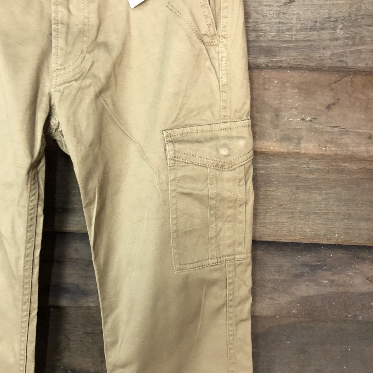 Japanese Brand D Shuca Brown multipocket tactical utility Cargo Pants #2377 Size US 29 - 7 Thumbnail