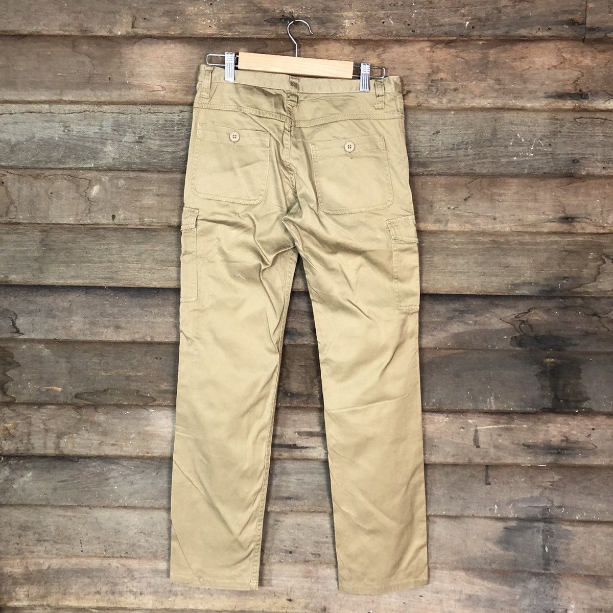 Japanese Brand D Shuca Brown multipocket tactical utility Cargo Pants #2377 Size US 29 - 11 Thumbnail