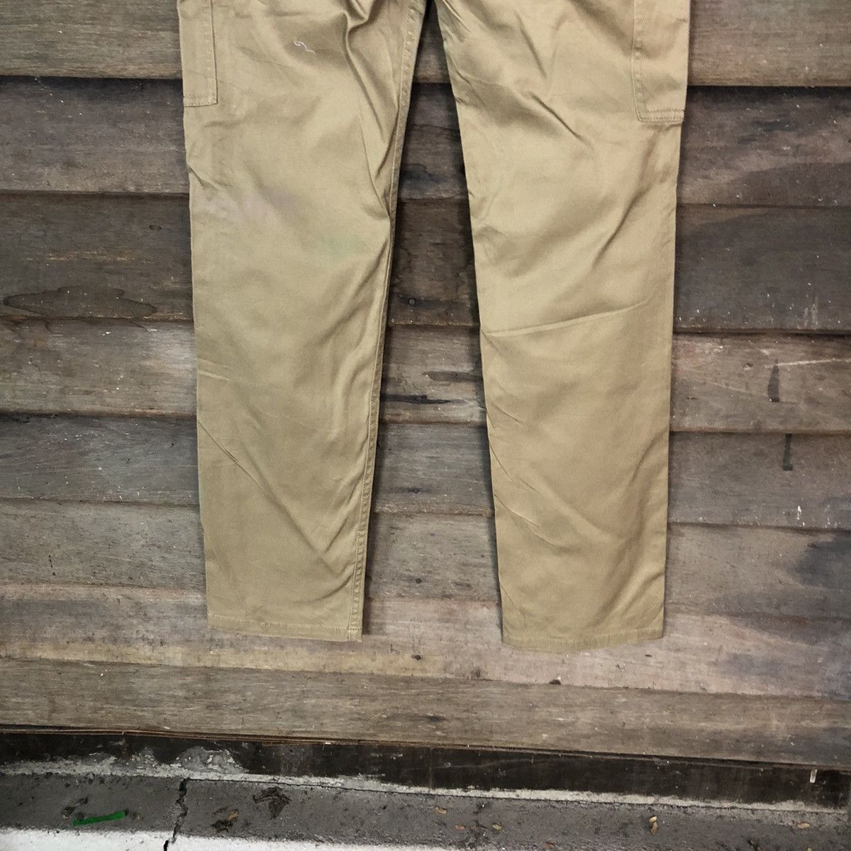 Japanese Brand D Shuca Brown multipocket tactical utility Cargo Pants #2377 Size US 29 - 13 Thumbnail