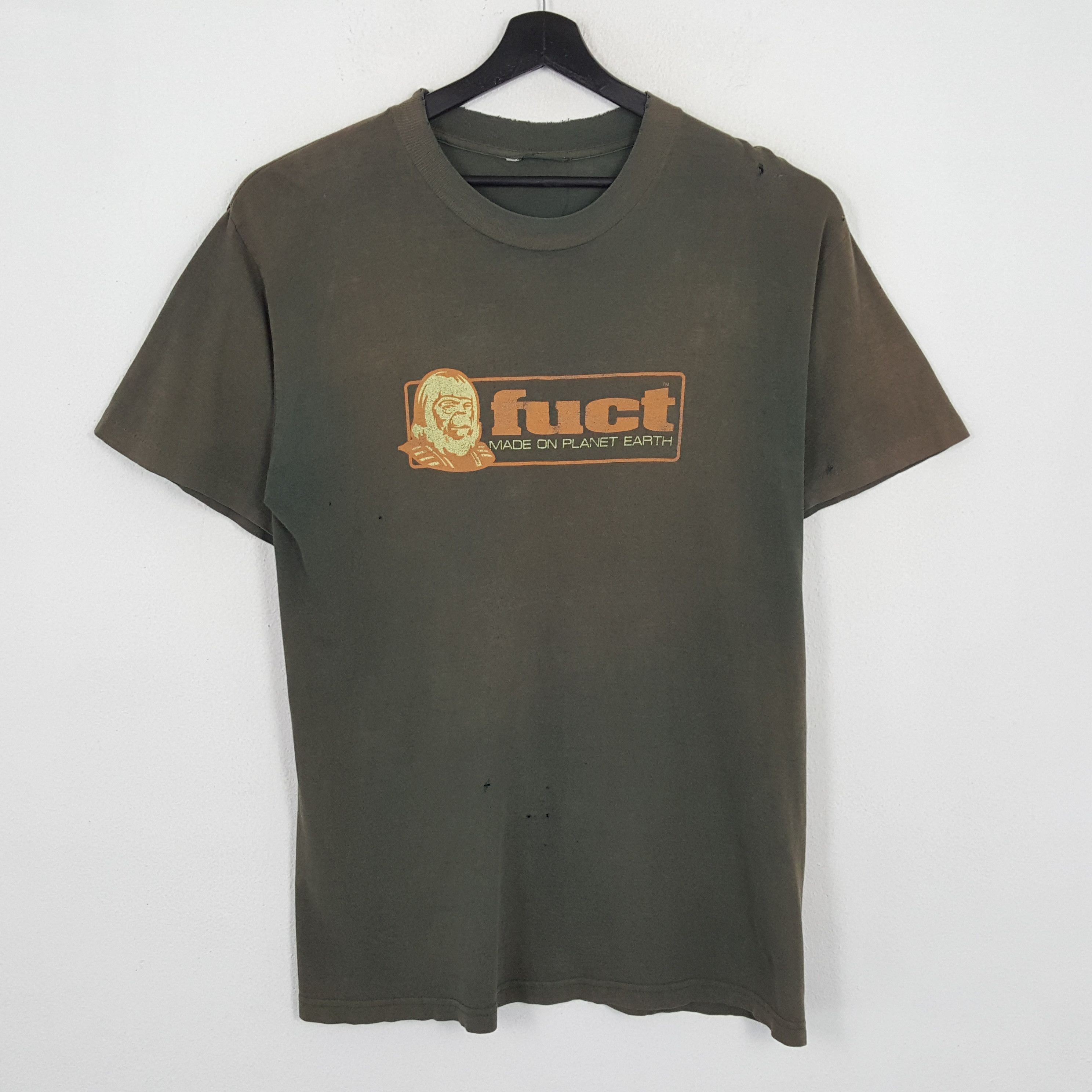 Fuct × Streetwear × Vintage FUCT X Planet Of Apes Movie Distressed ...