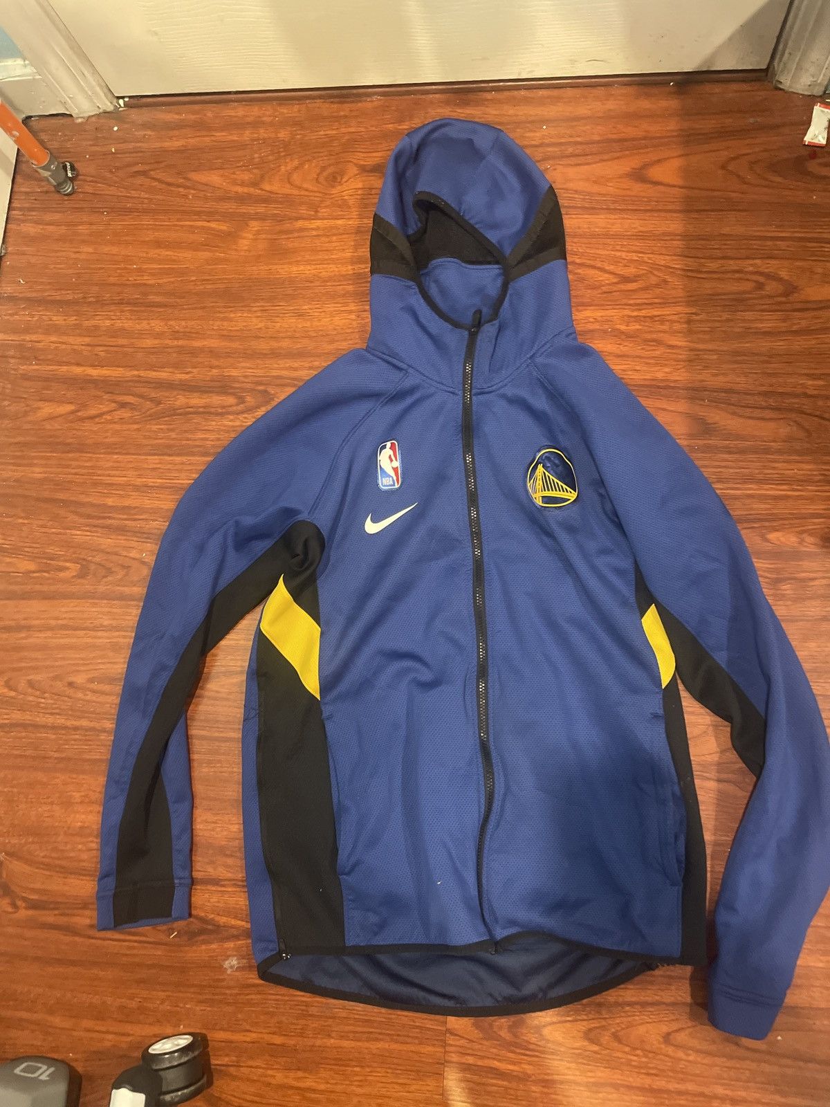 NBA Golden State Warriors 2018 Nike Therma Zip Up Size US XL / EU 56 / 4 - 1 Thumbnail
