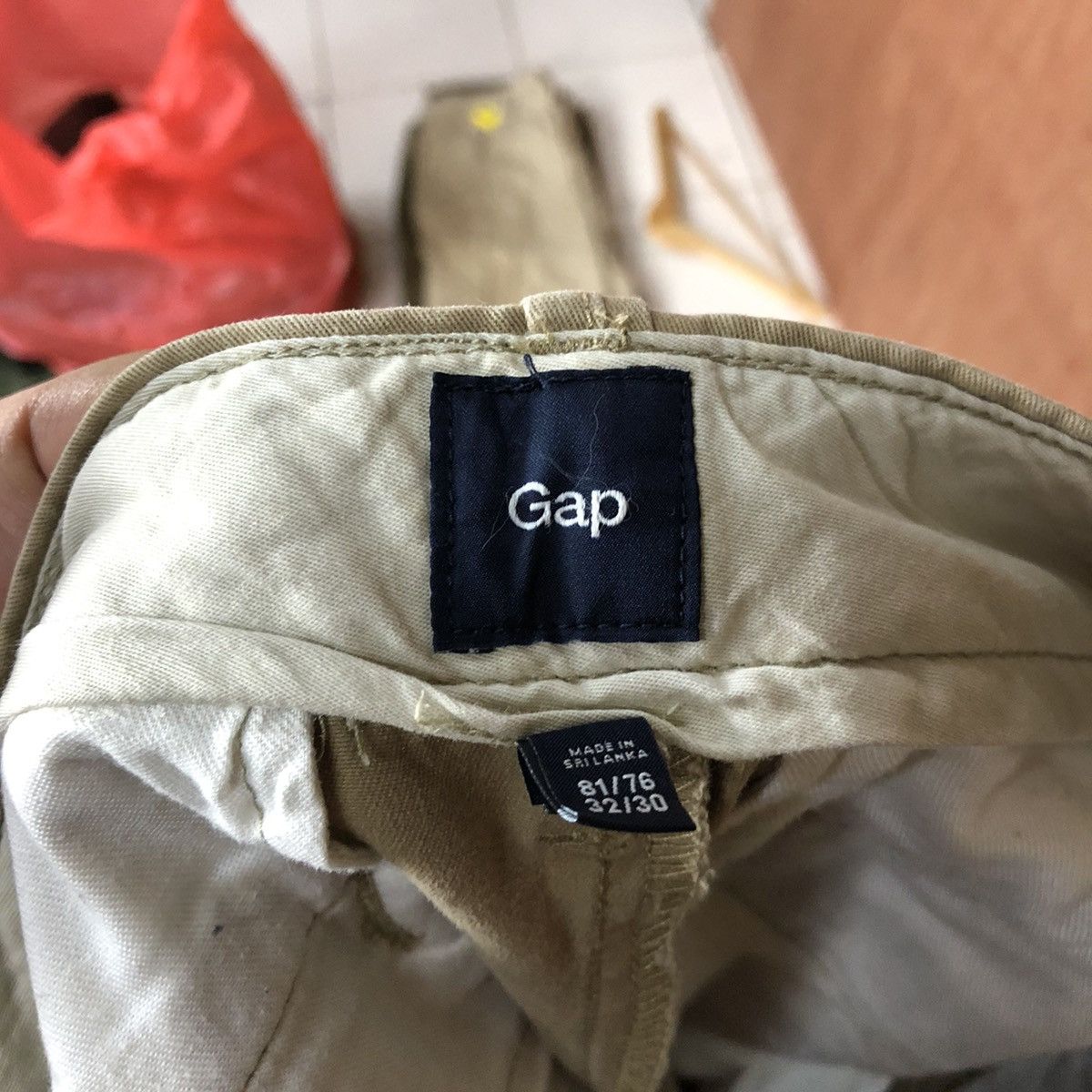 Gap DL Gap Brown multipocket tactical Cargo Pants #2383 Size US 32 / EU 48 - 16 Thumbnail
