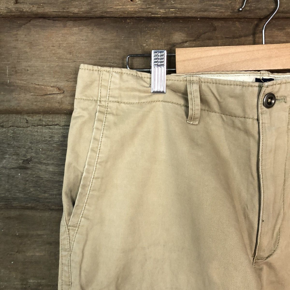 Gap DL Gap Brown multipocket tactical Cargo Pants #2383 Size US 32 / EU 48 - 4 Thumbnail