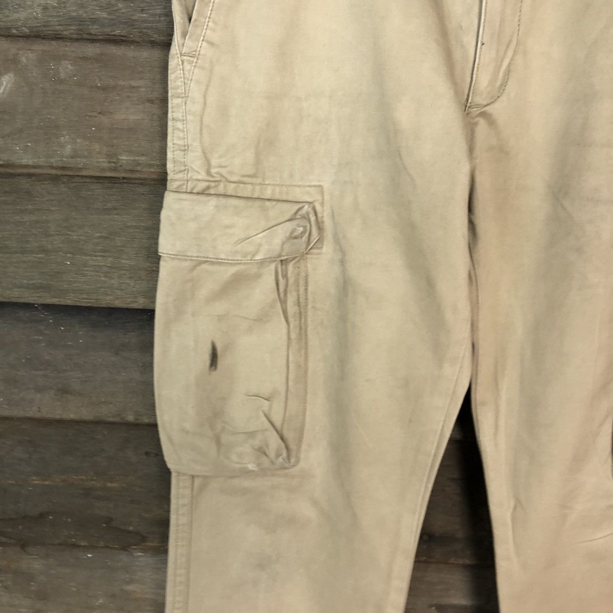 Gap DL Gap Brown multipocket tactical Cargo Pants #2383 Size US 32 / EU 48 - 6 Thumbnail