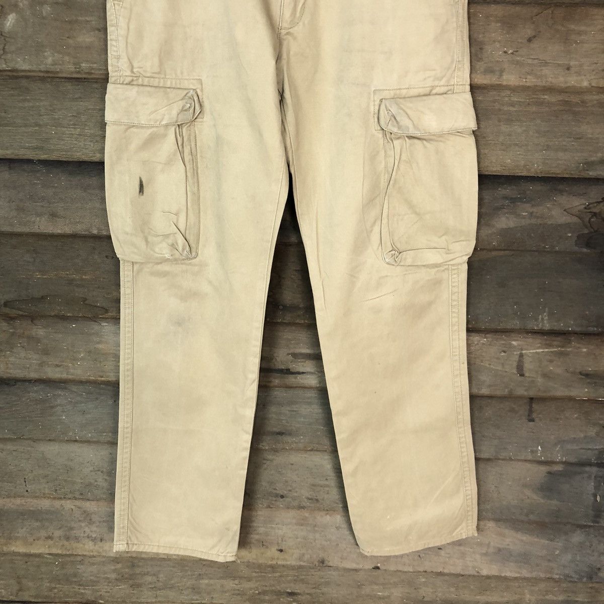Gap DL Gap Brown multipocket tactical Cargo Pants #2383 Size US 32 / EU 48 - 3 Thumbnail