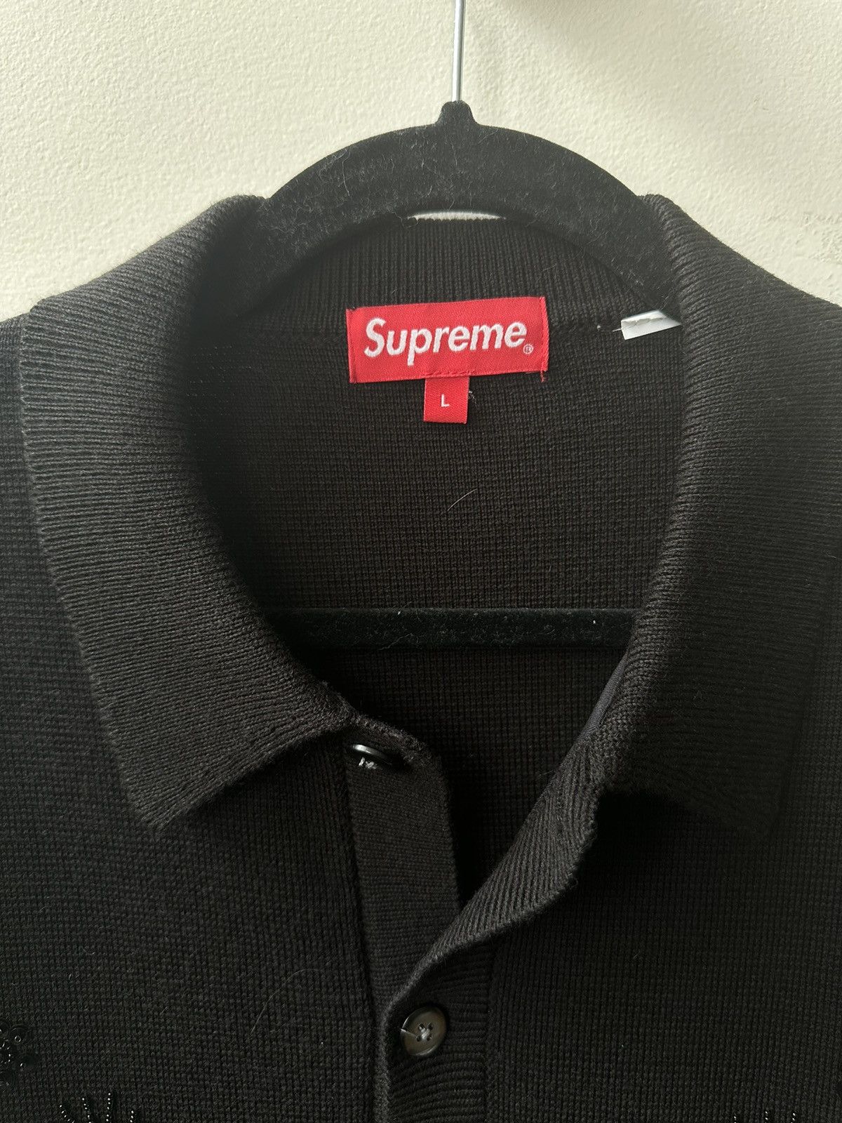 Supreme Supreme Beaded Cardigan 2023 Size US L / EU 52-54 / 3 - 4 Thumbnail
