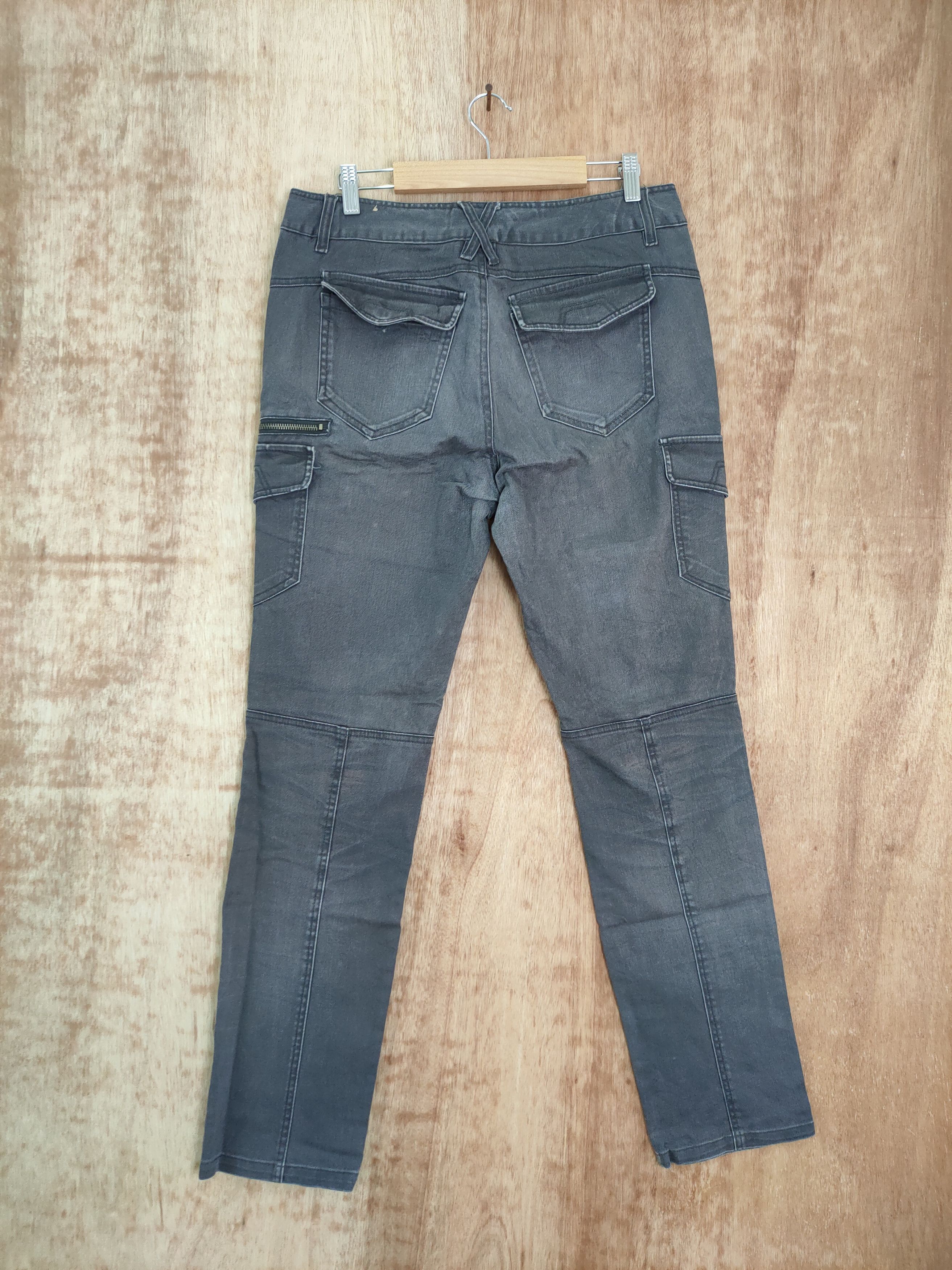 Japanese Brand DLL Agiz multipocket faded cargo japan pants #233 Size US 30 / EU 46 - 5 Thumbnail