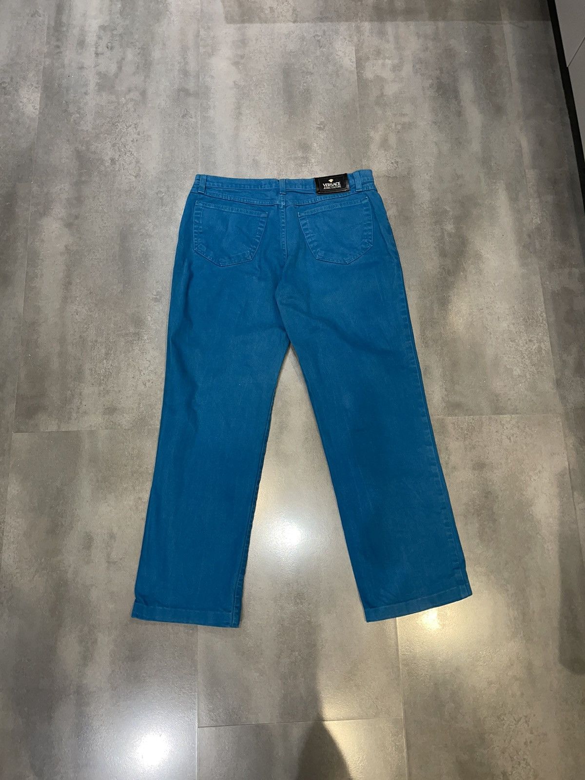 Versace Versace Jeans Couture Turqoise Denim Pants Size US 32 / EU 48 - 5 Thumbnail
