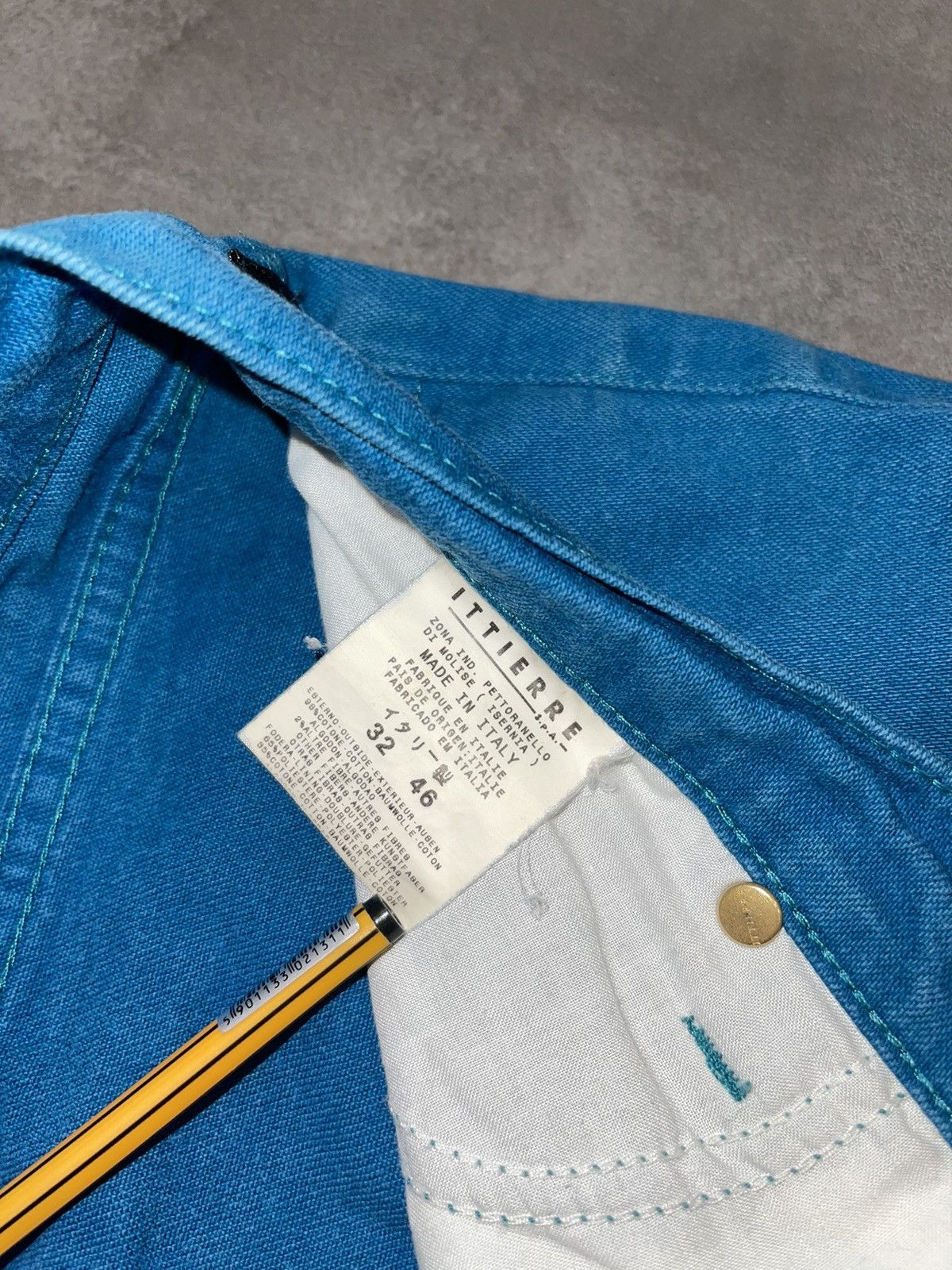 Versace Versace Jeans Couture Turqoise Denim Pants Size US 32 / EU 48 - 14 Thumbnail