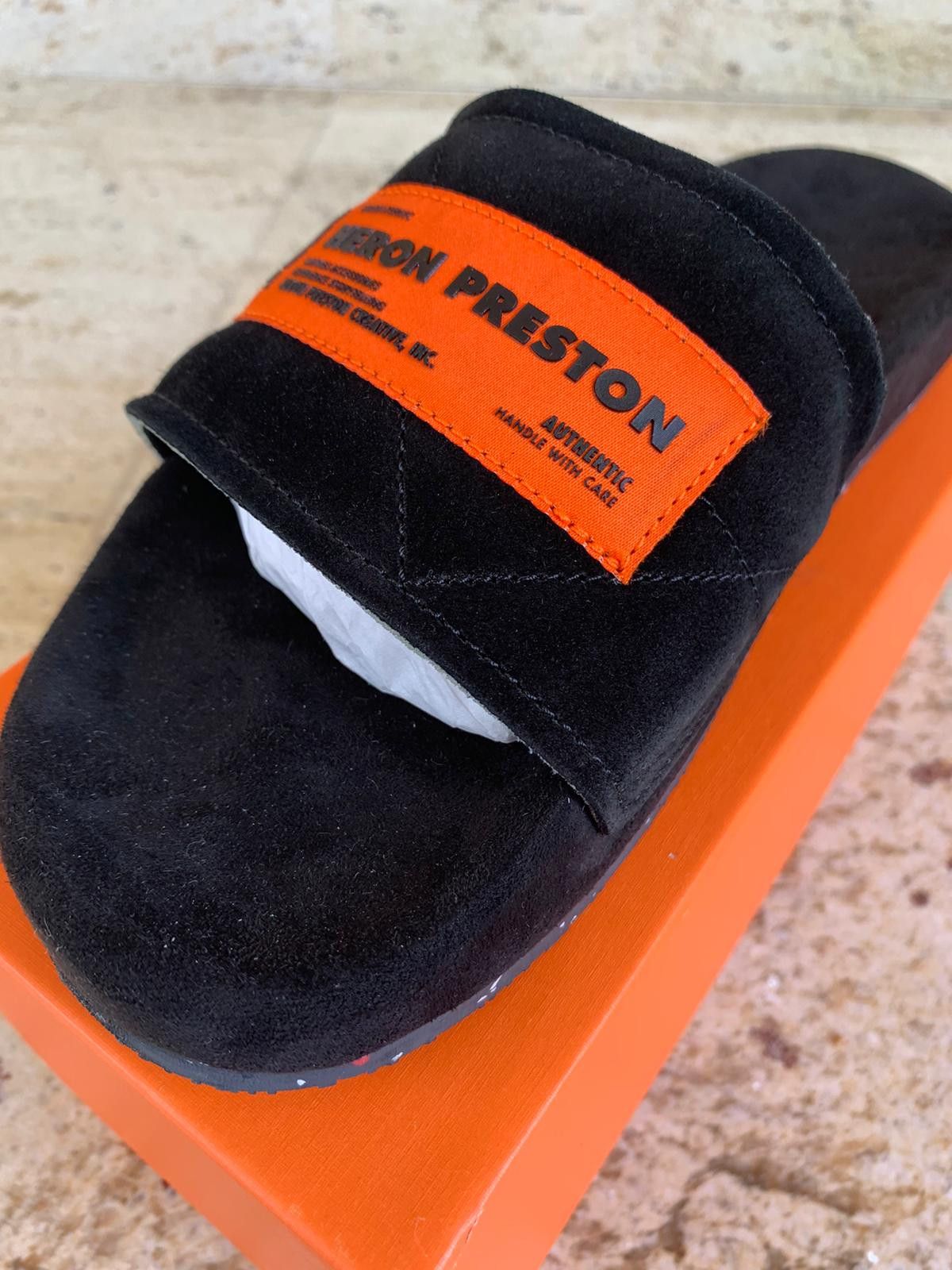 Heron Preston Suede Sponge Sliders Size US 7 / EU 40 - 5 Thumbnail