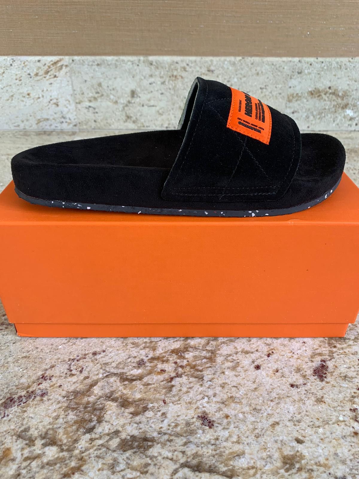 Heron Preston Suede Sponge Sliders Size US 7 / EU 40 - 2 Thumbnail
