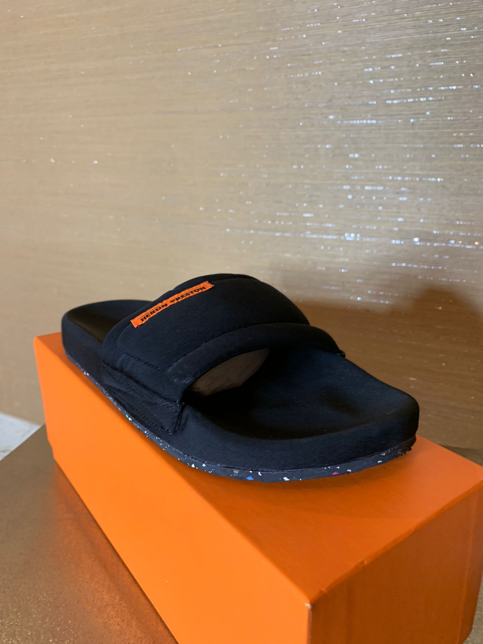 Heron Preston Fabric Slider in Black Size US 11 / EU 44 - 4 Thumbnail