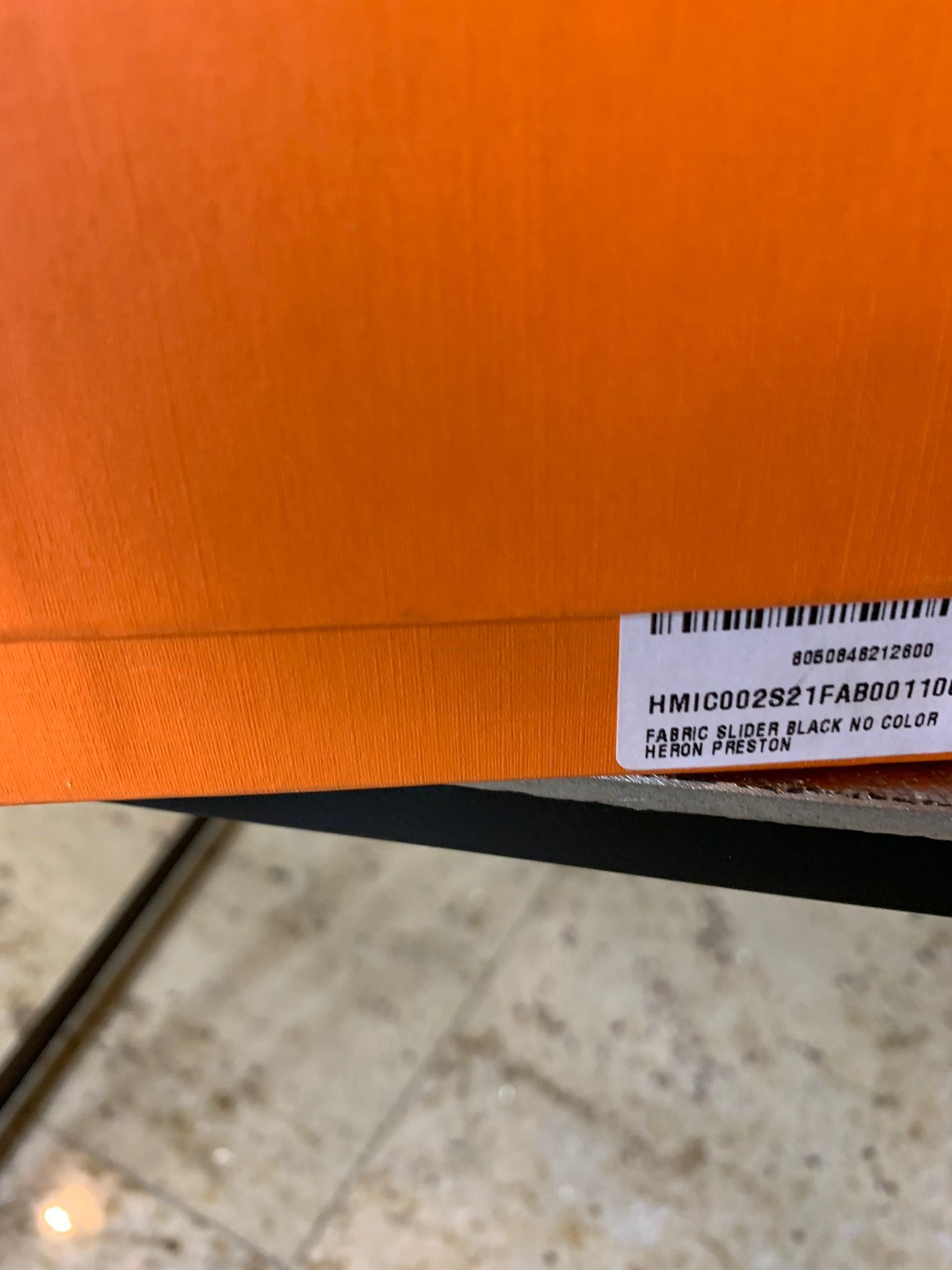 Heron Preston Fabric Slider in Black Size US 11 / EU 44 - 5 Thumbnail