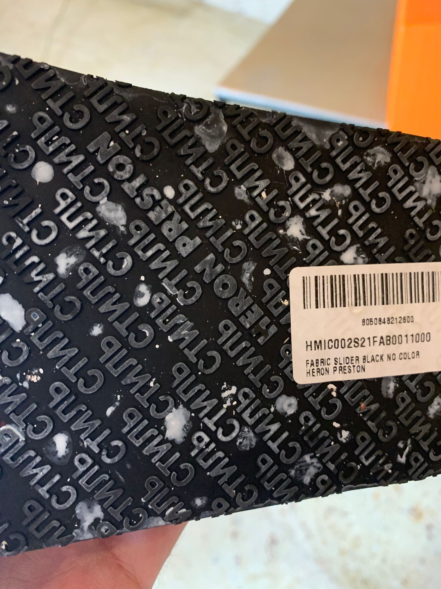 Heron Preston Fabric Slider in Black Size US 11 / EU 44 - 6 Thumbnail
