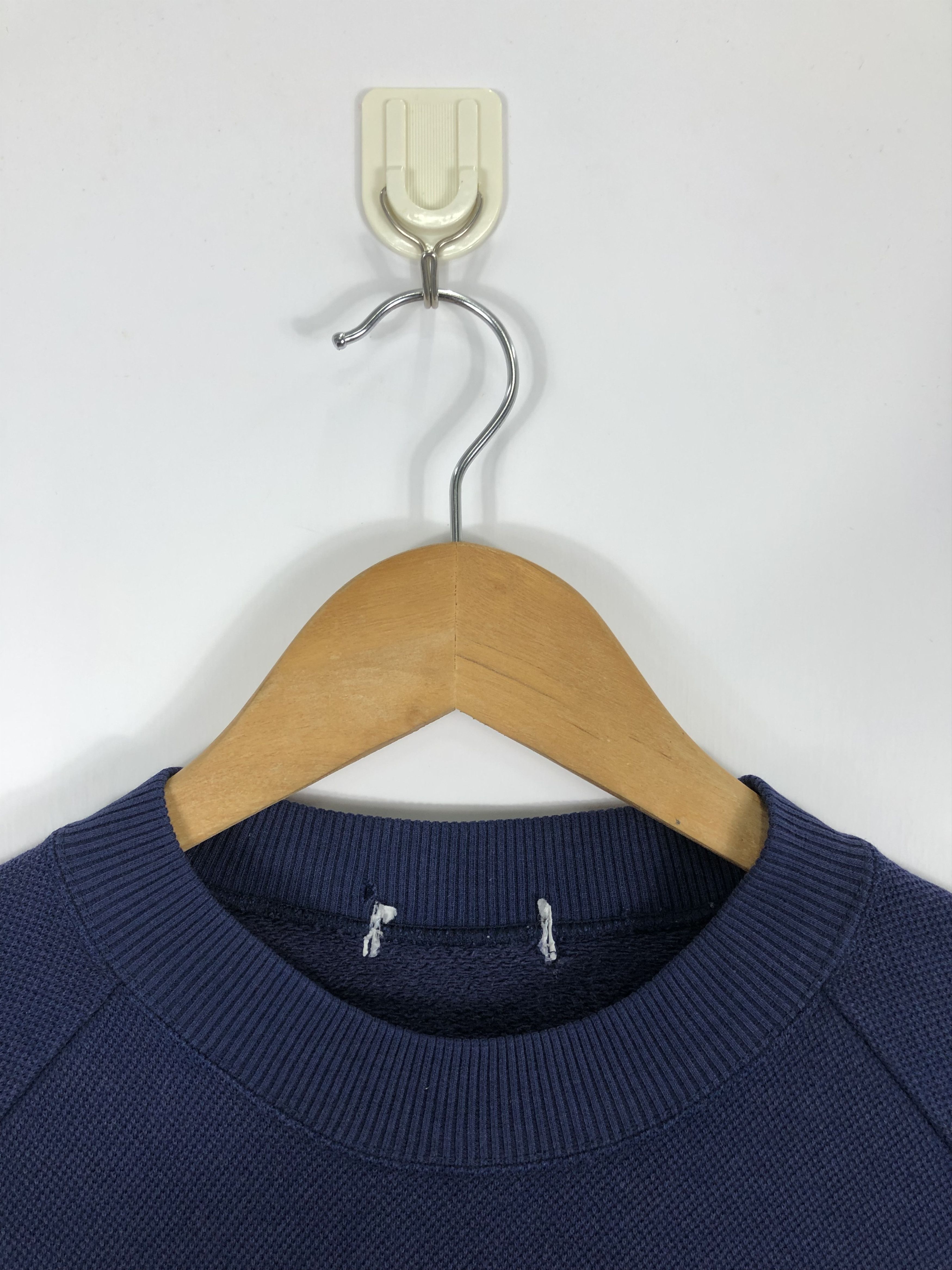 Adidas × Vintage Vintage 90s Adidas Small Logo Sweatshirt PullOver Blue Red Size US M / EU 48-50 / 2 - 5 Thumbnail