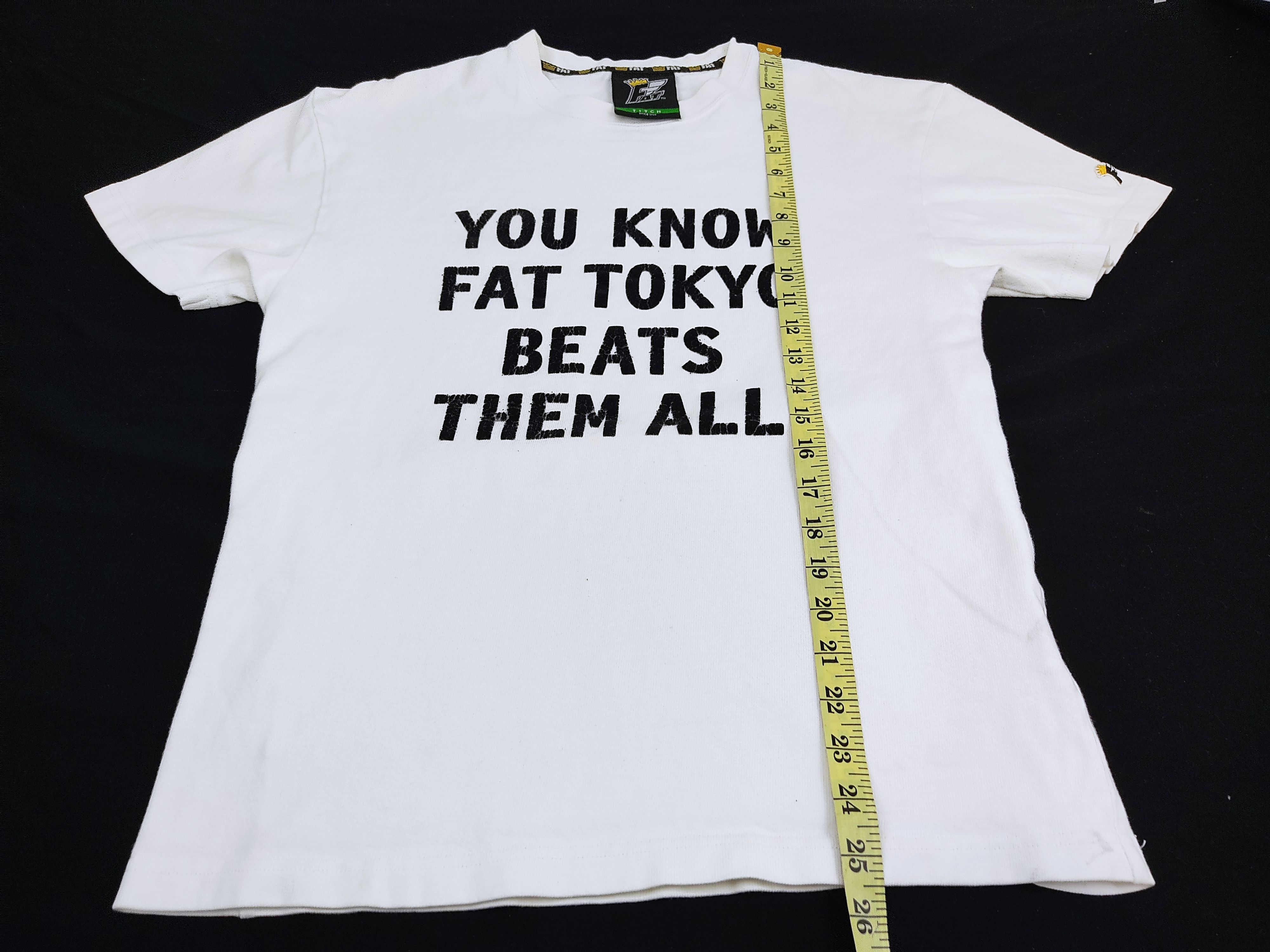 Fat Tokyo Fat Tokyo Beats Them All Tee Streetwear Vintage Size US M / EU 48-50 / 2 - 4 Thumbnail
